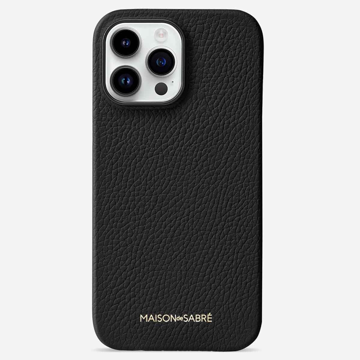 iPhone 15 Pro Case - Black Caviar