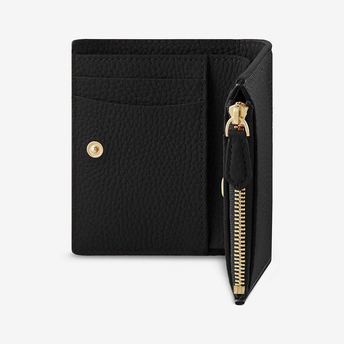 The Bifold Wallet - Black Caviar - Image 3