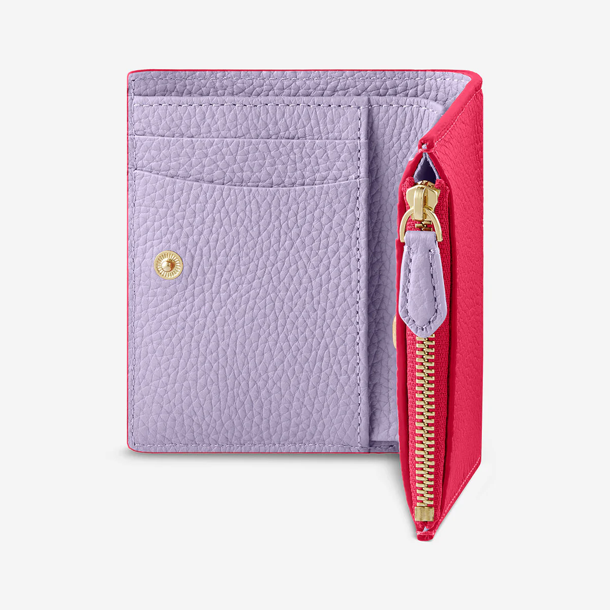 The Bifold Wallet - Fuchsia Lavender - Image 3