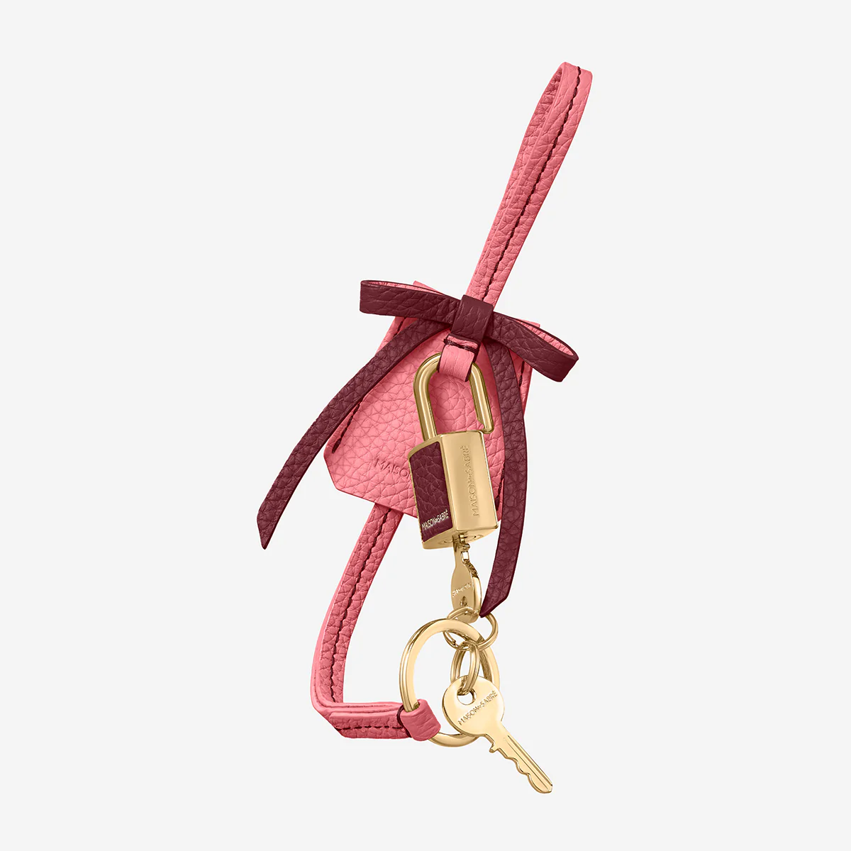 The Bow Padlock Charm - Candy Plum - Image 3
