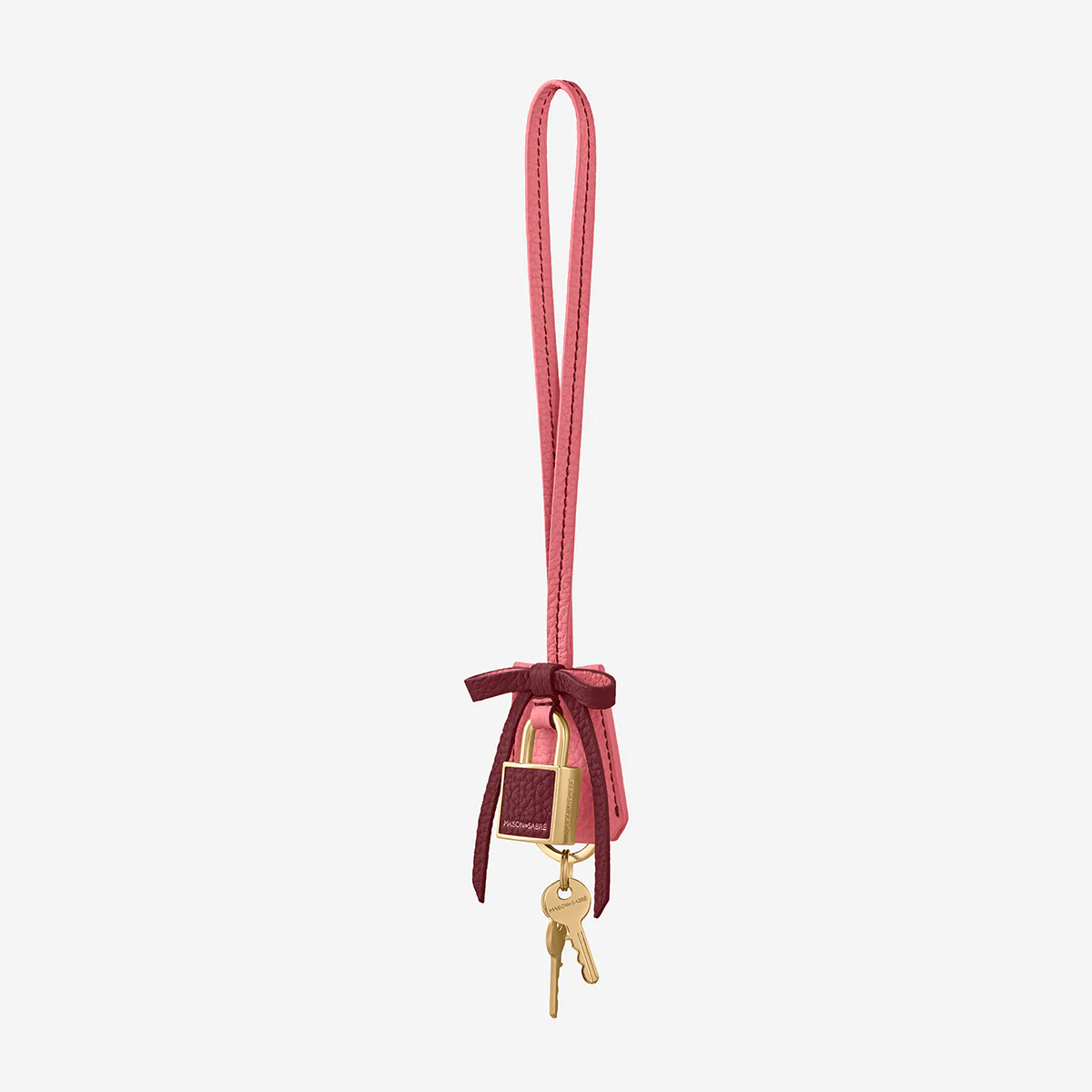 The Bow Padlock Charm - Candy Plum - Image 5