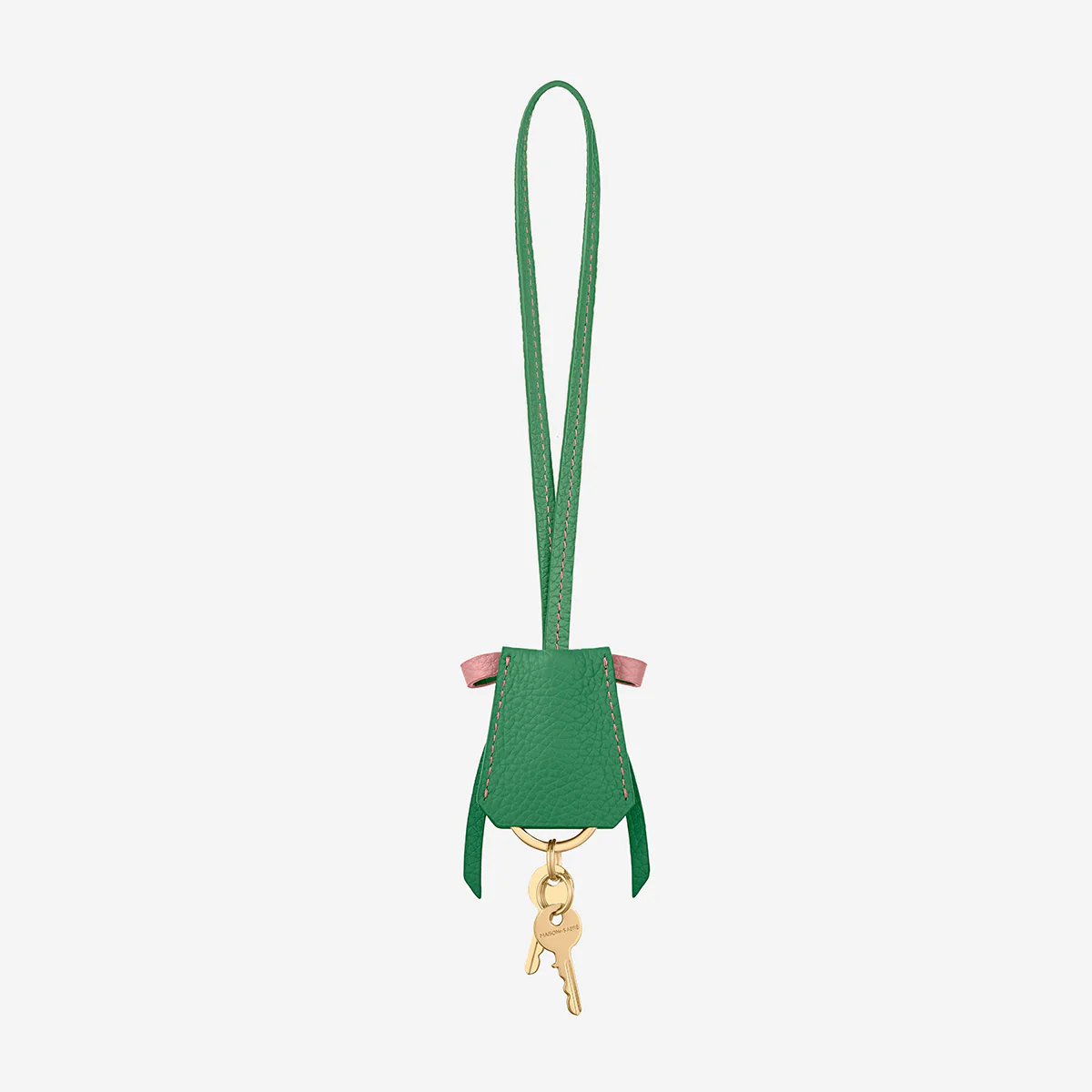 The Bow Padlock Charm - Emerald Lily - Image 4