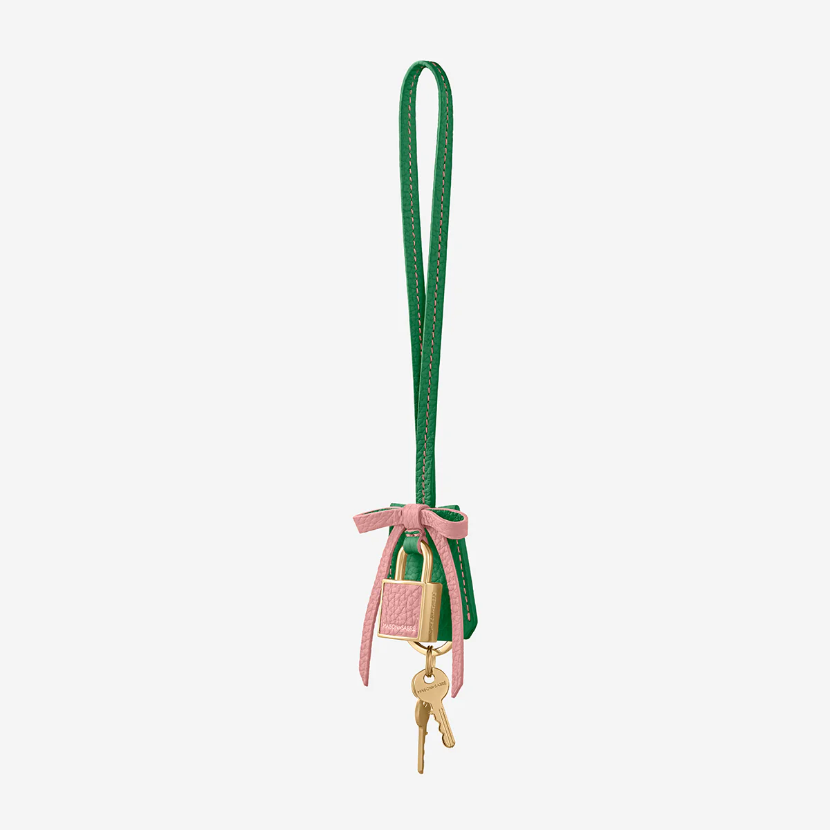 The Bow Padlock Charm - Emerald Lily - Image 5