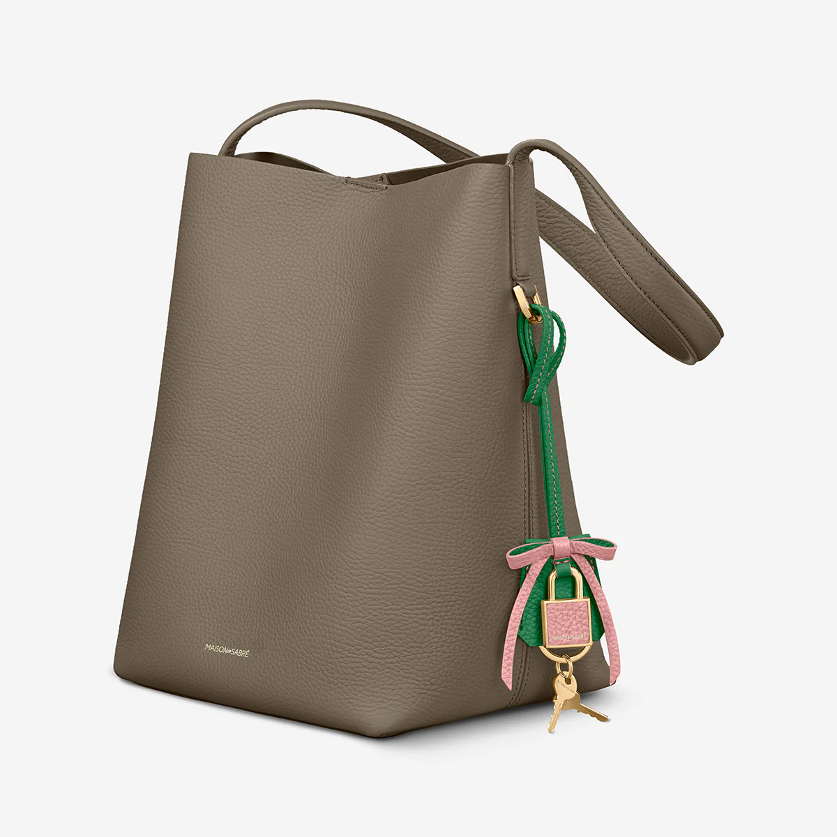 The Bow Padlock Charm - Emerald Lily - Image 6