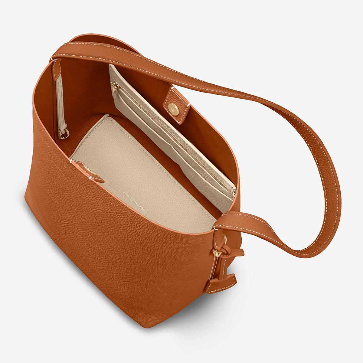 The Bucket Soft Tote - Pecan Nude - Image 4