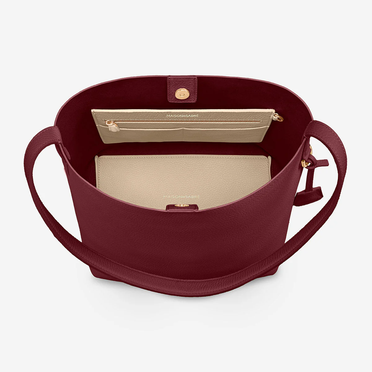 The Bucket Soft Tote - Plum Nude - Image 7