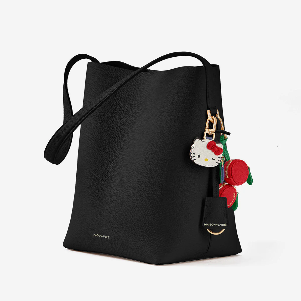 The Bucket Soft Tote - Rouge Noir - Image 3
