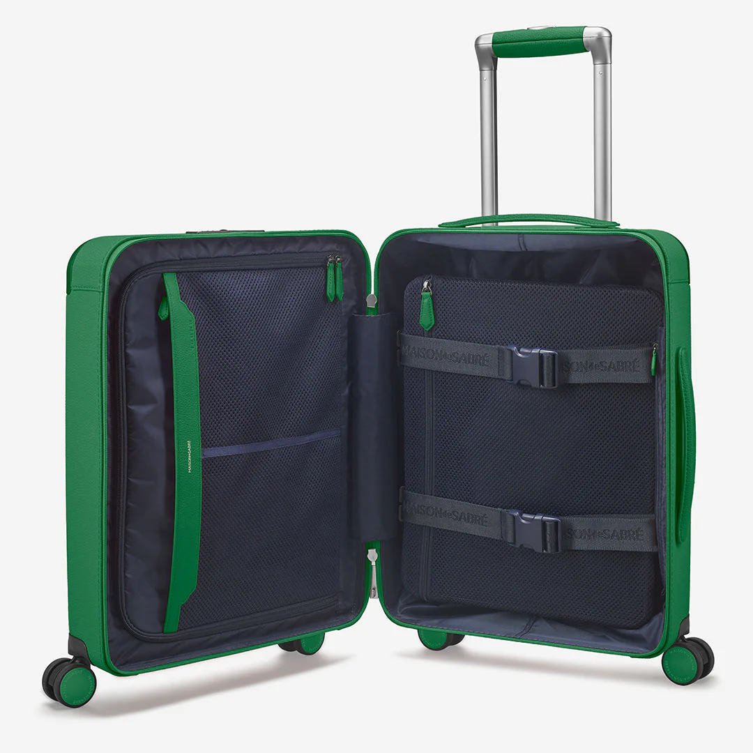 The Carry On Suitcase - Emerald Green - Image 3