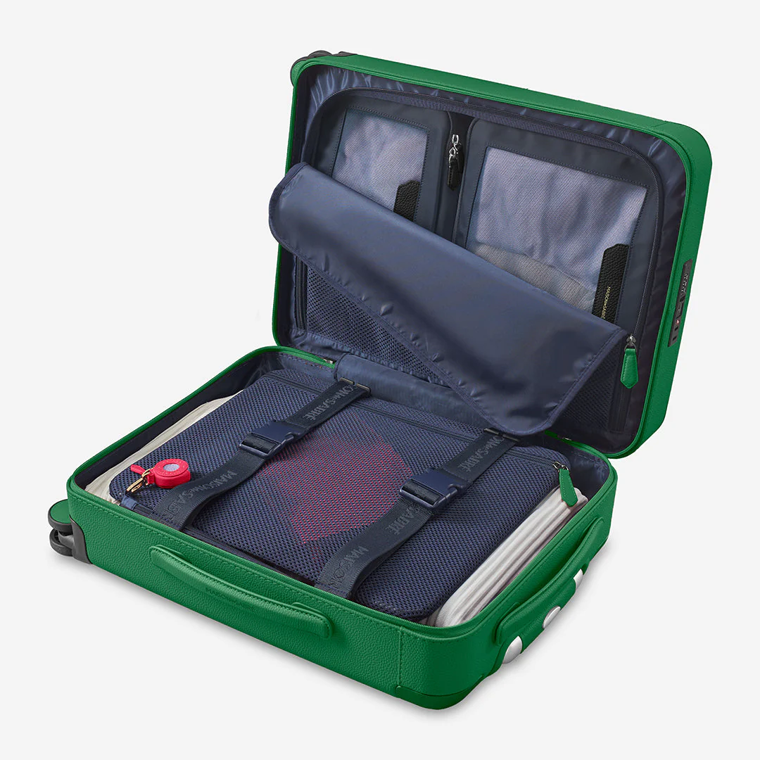 The Carry On Suitcase - Emerald Green - Image 4