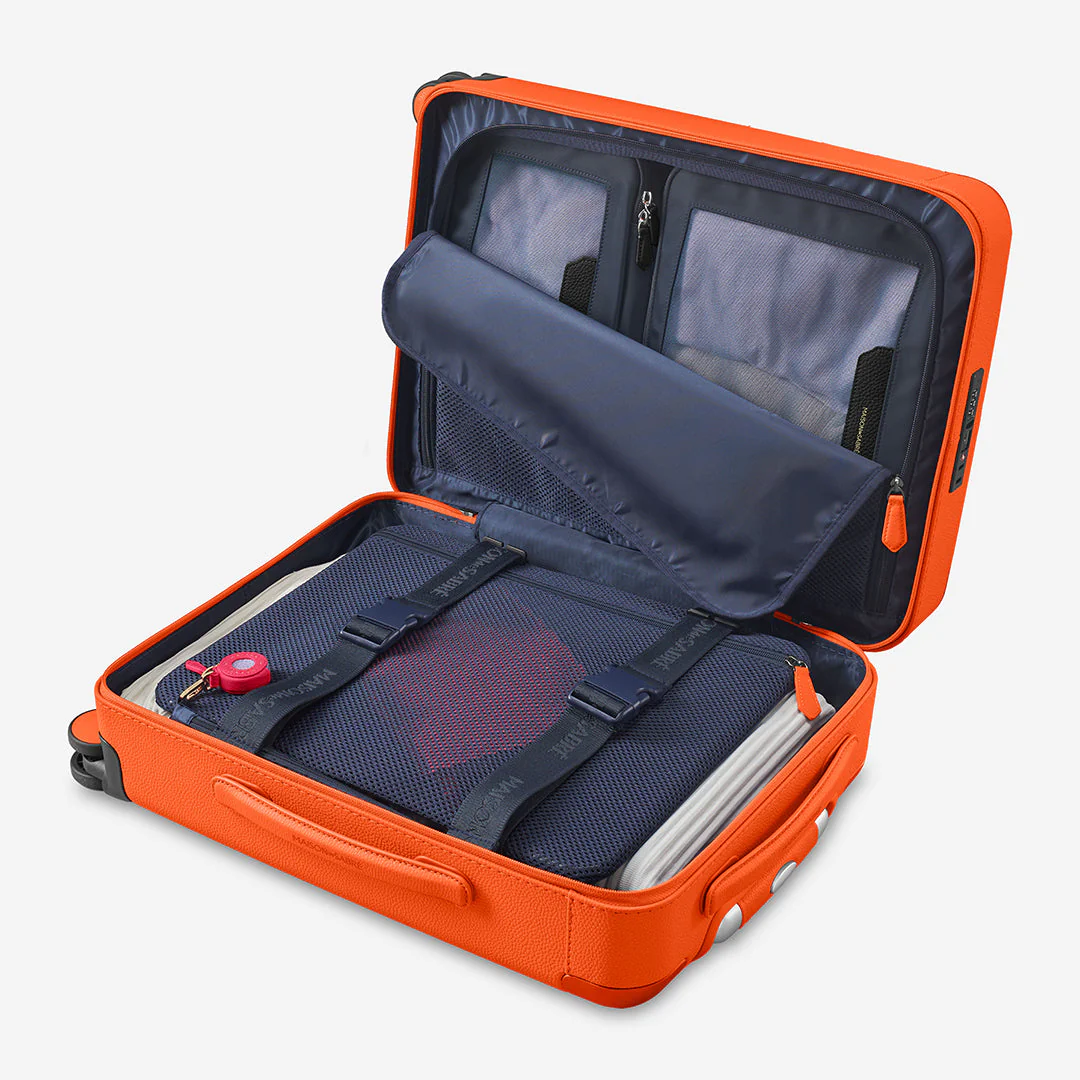 The Carry On Suitcase - Manhattan Orange - Image 4