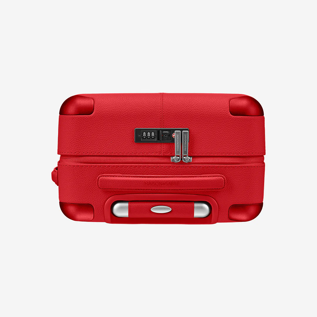 The Carry On Suitcase - Pomegranate Red - Image 5