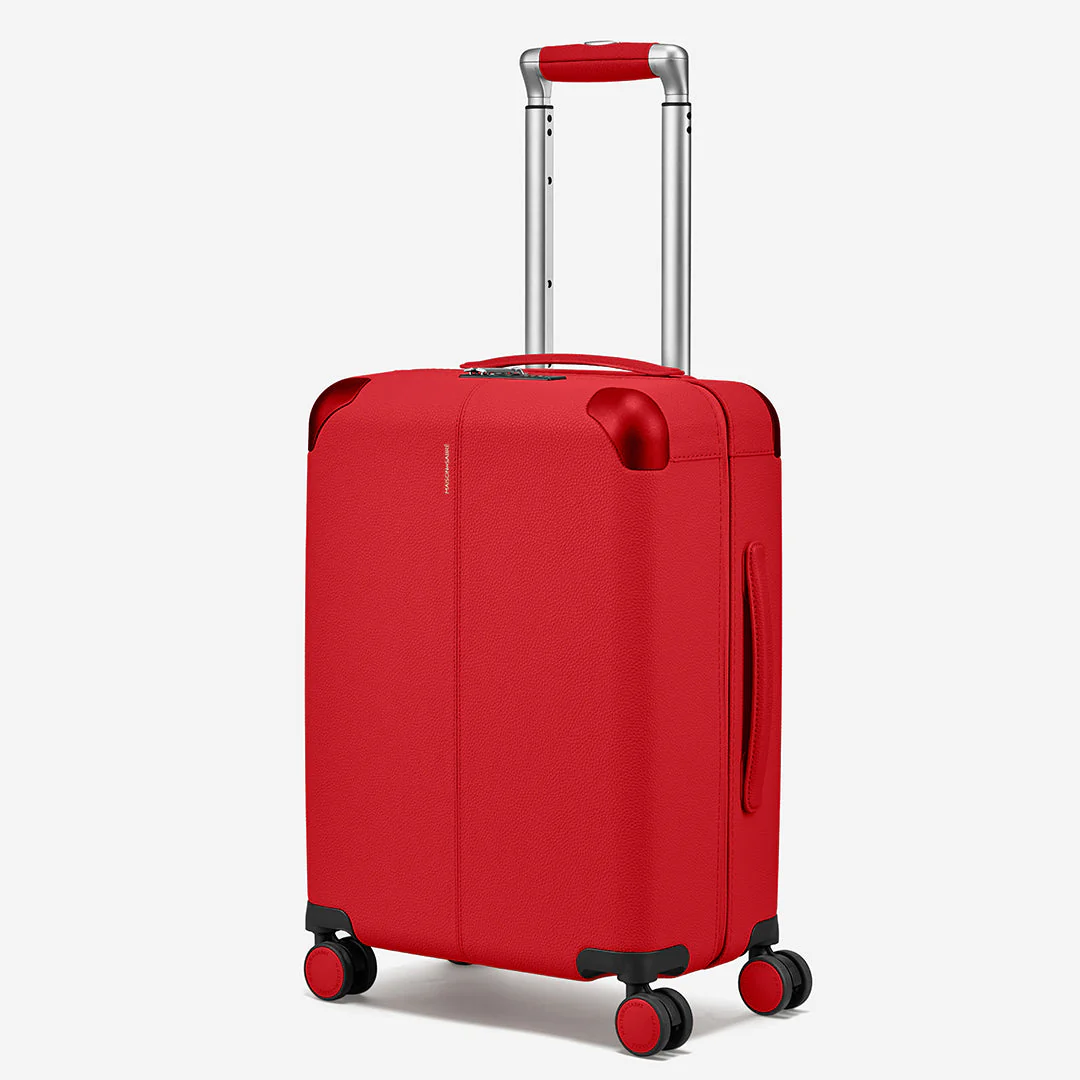 The Carry On Suitcase - Pomegranate Red - Image 9