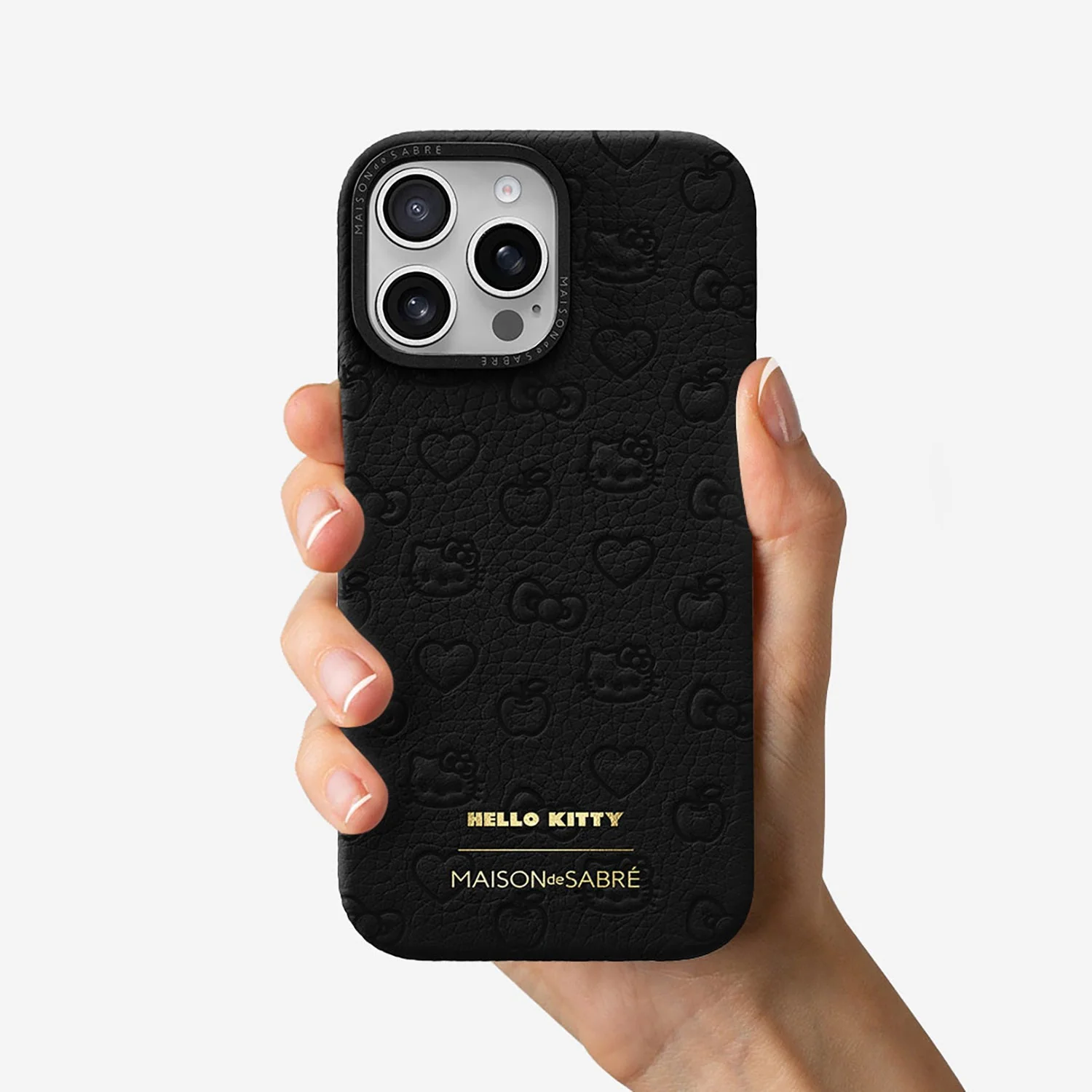 iPhone 16 Pro Case - Black Caviar (Hello Kitty) - Image 5