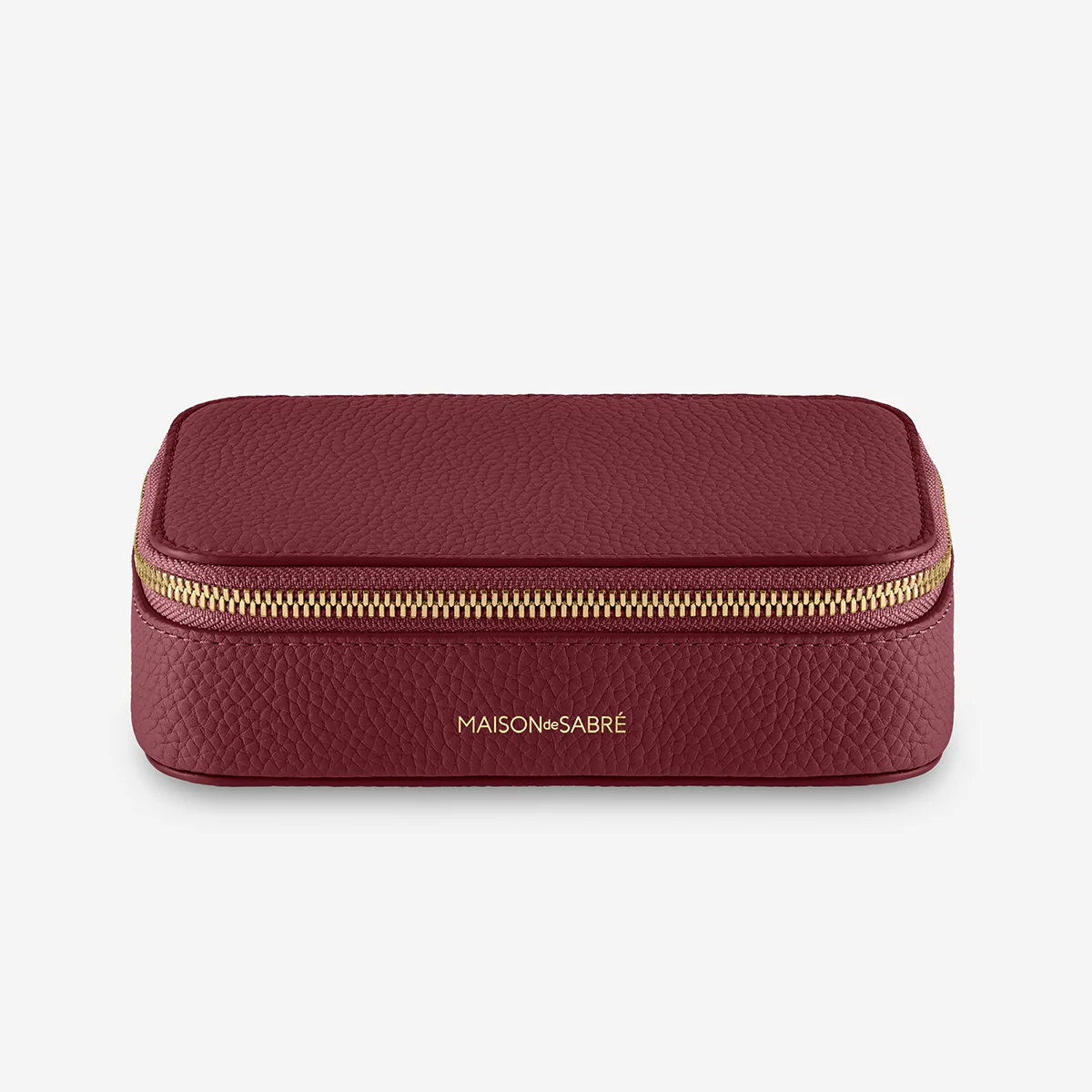 The Jewellery Case - Plum Red