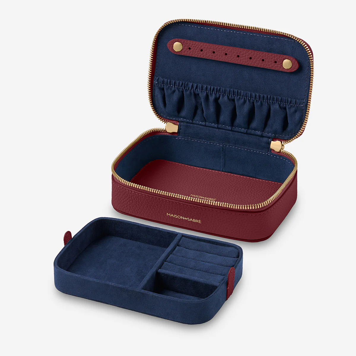 The Jewellery Case - Plum Red - Image 6