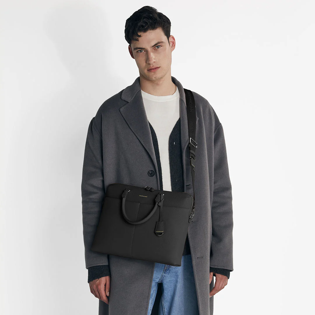 The Laptop Bag - Black Caviar - Image 3