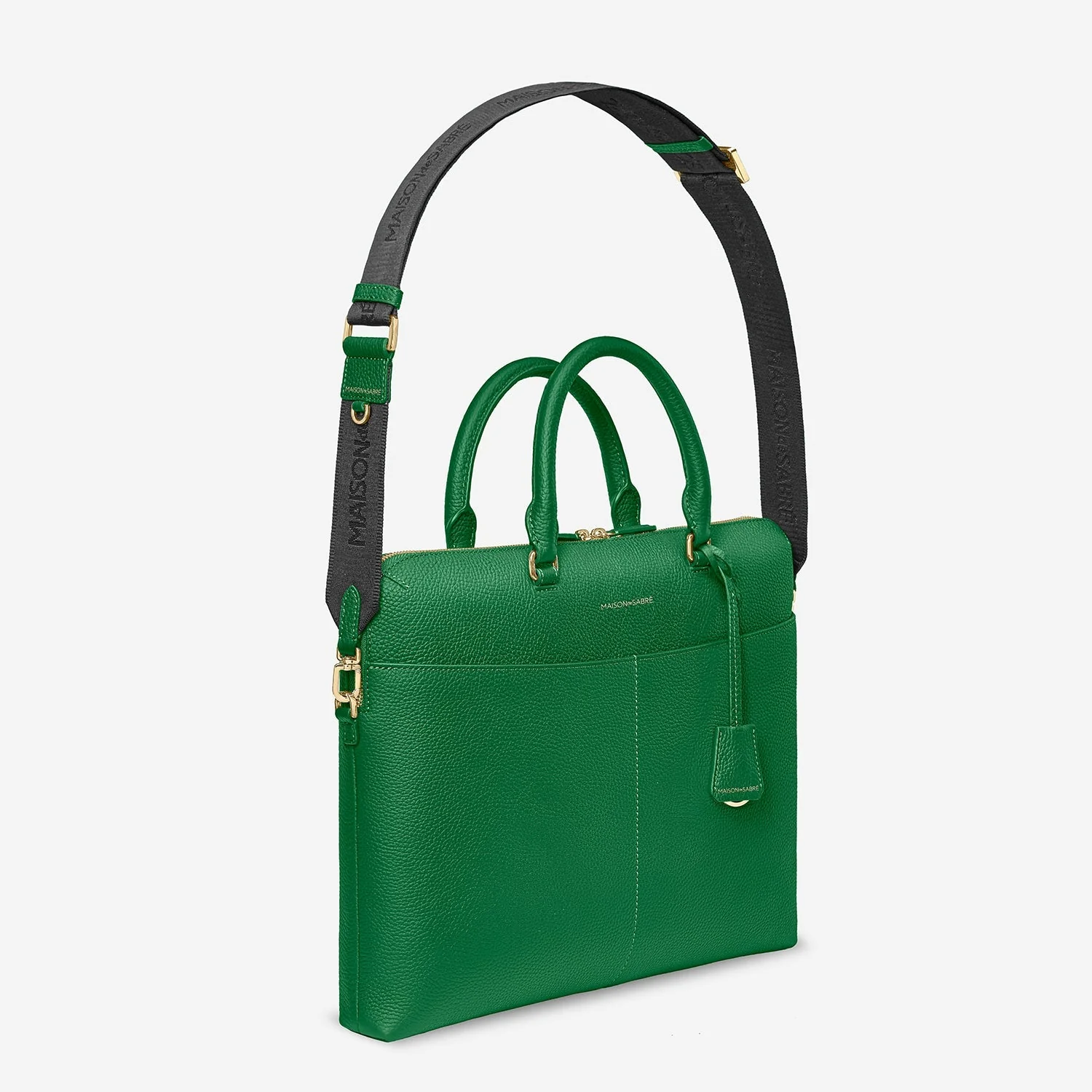 The Laptop Bag - Emerald Green - Image 4