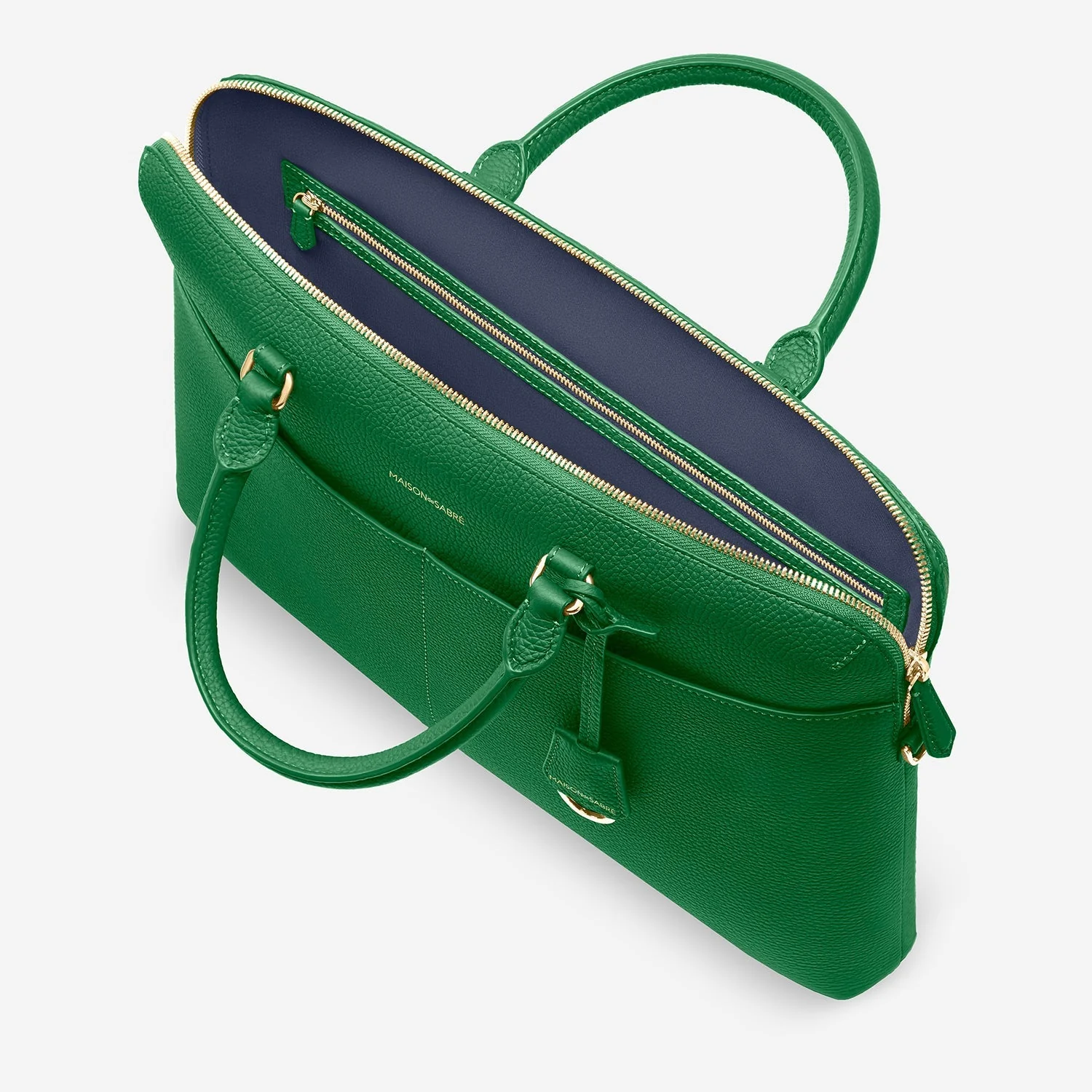The Laptop Bag - Emerald Green - Image 5