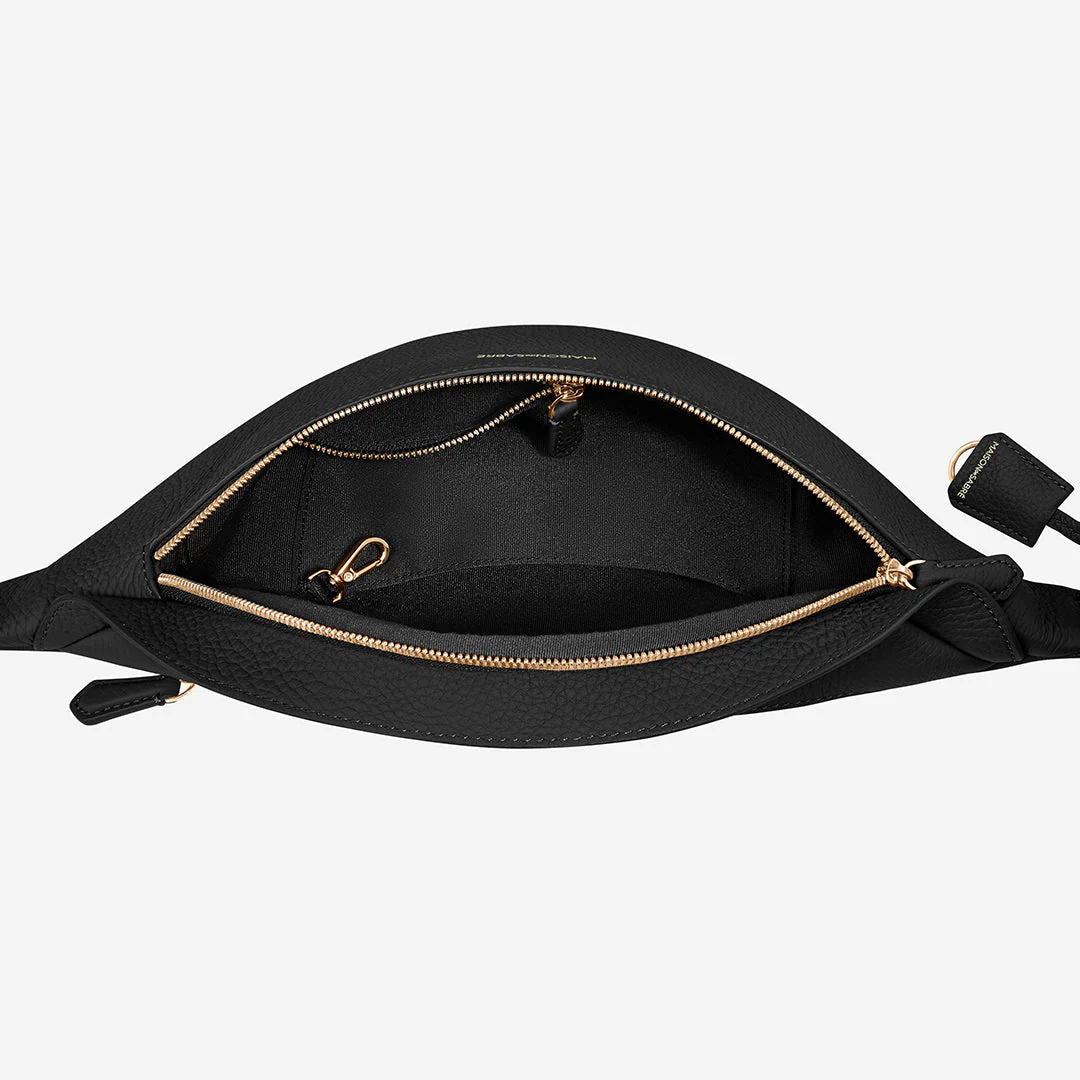 The Large Sling Bag - Black Caviar - Image 7