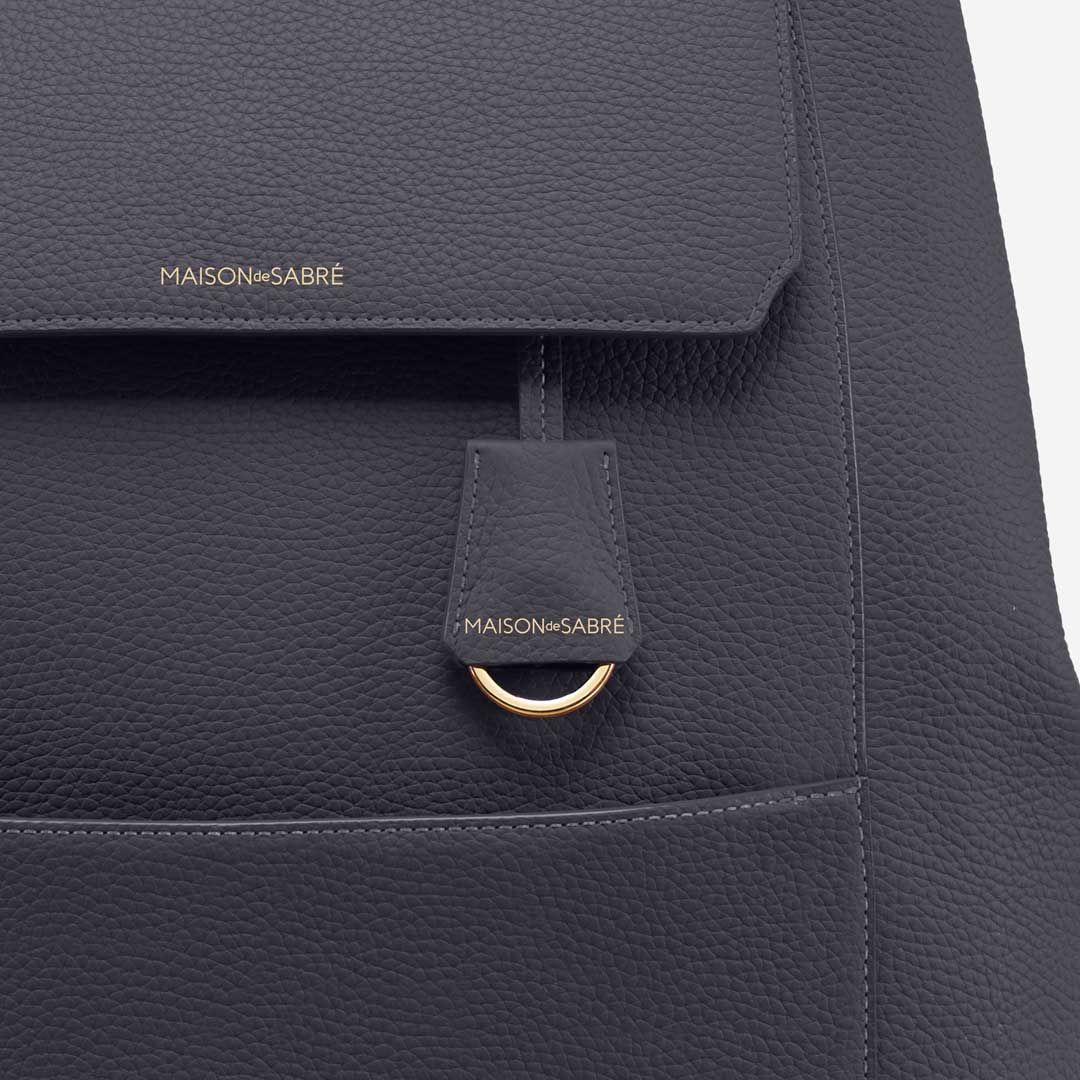 The Large Soft Backpack - Graphite Grey - Image 10