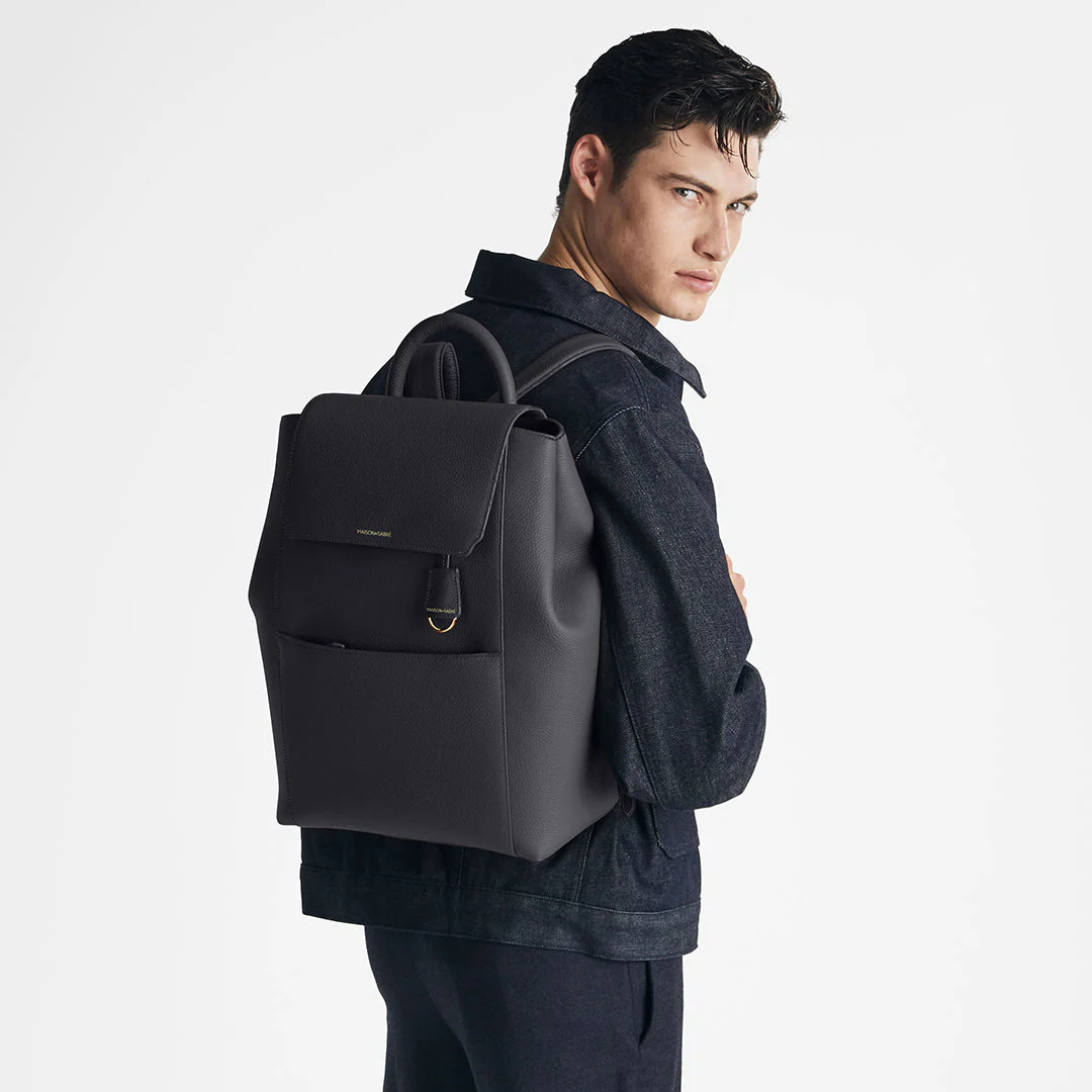 The Large Soft Backpack - Graphite Grey - Image 3