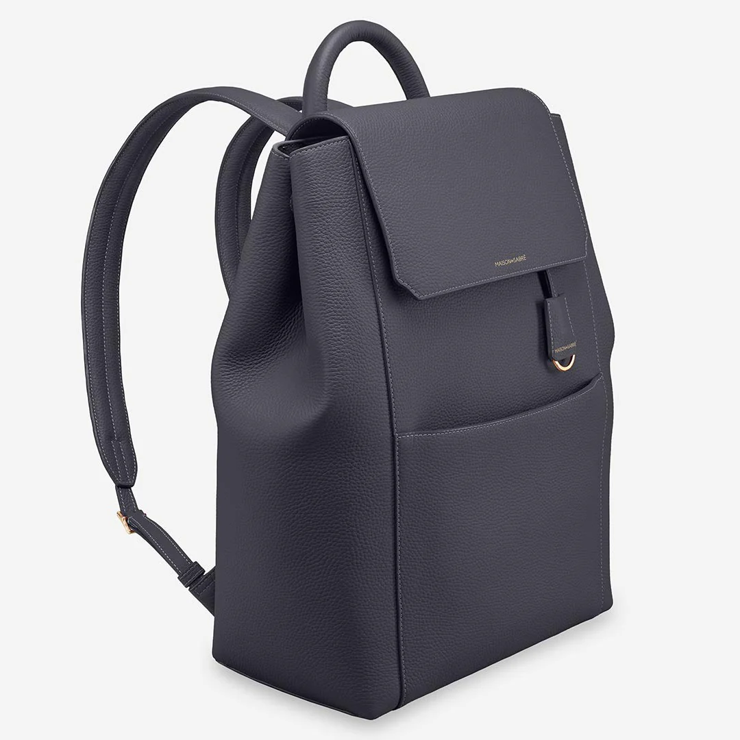 The Large Soft Backpack - Graphite Grey - Image 4