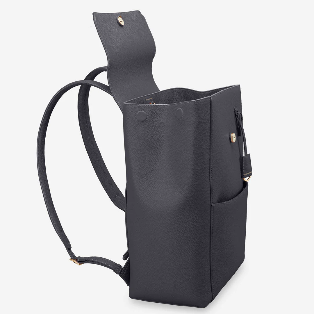 The Large Soft Backpack - Graphite Grey - Image 5