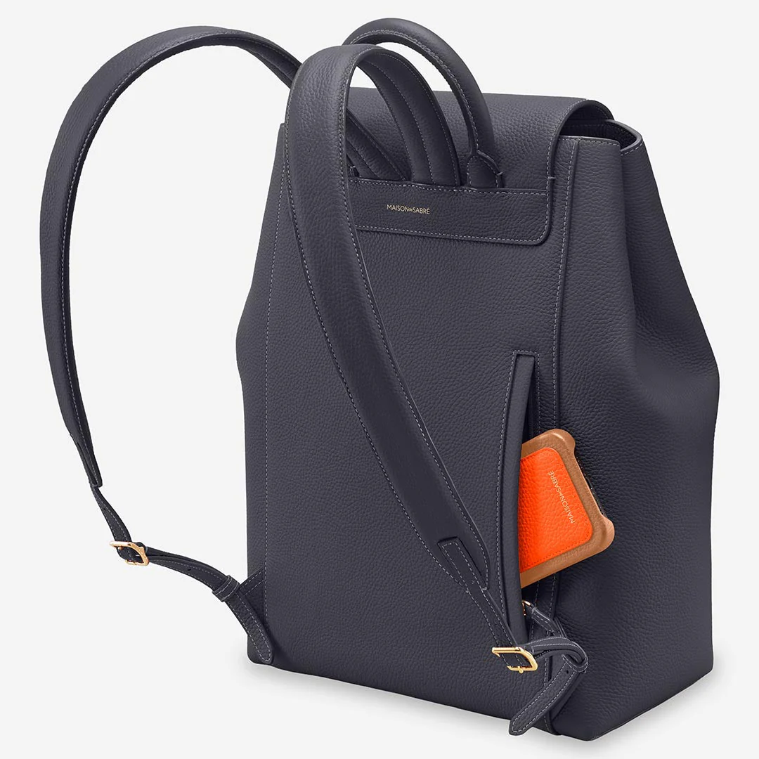 The Large Soft Backpack - Graphite Grey - Image 7