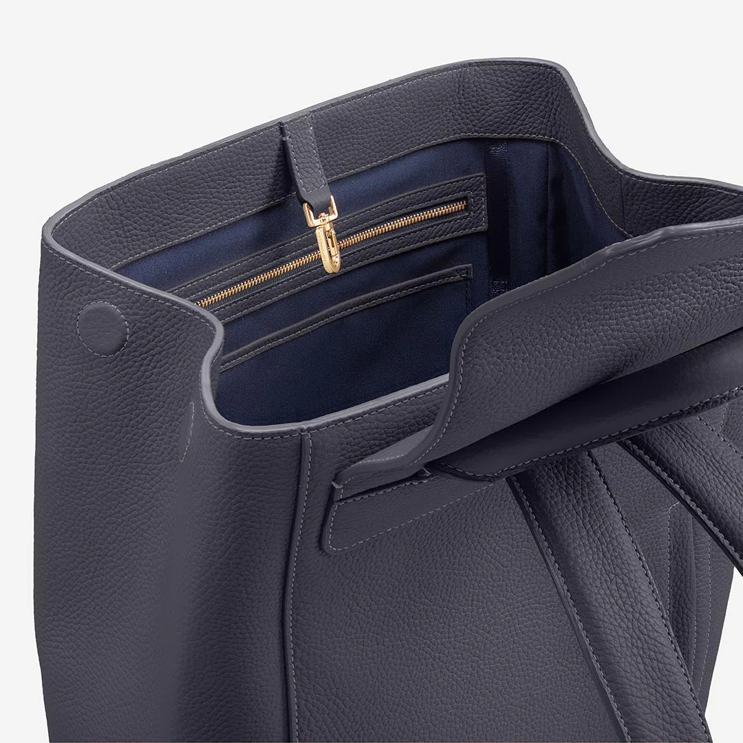 The Large Soft Backpack - Graphite Grey - Image 9