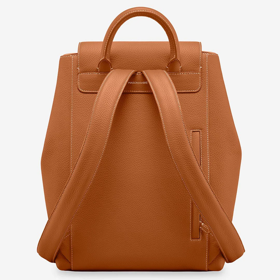 The Large Soft Backpack - Pecan Brown - Image 8