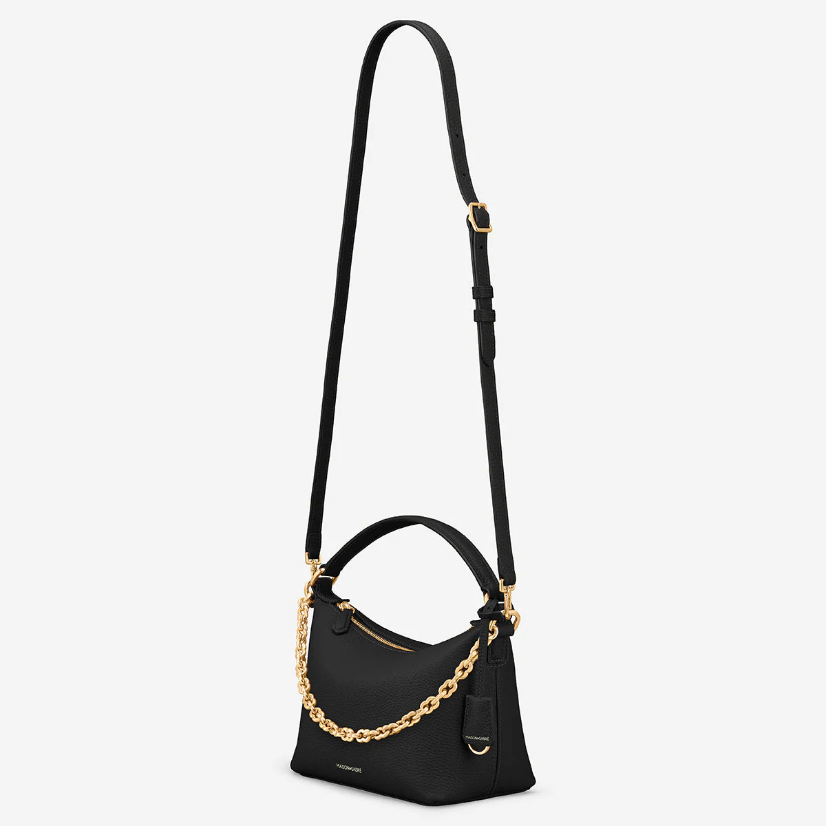 The Limited Edition Soft Hobo - Black Caviar - Image 3