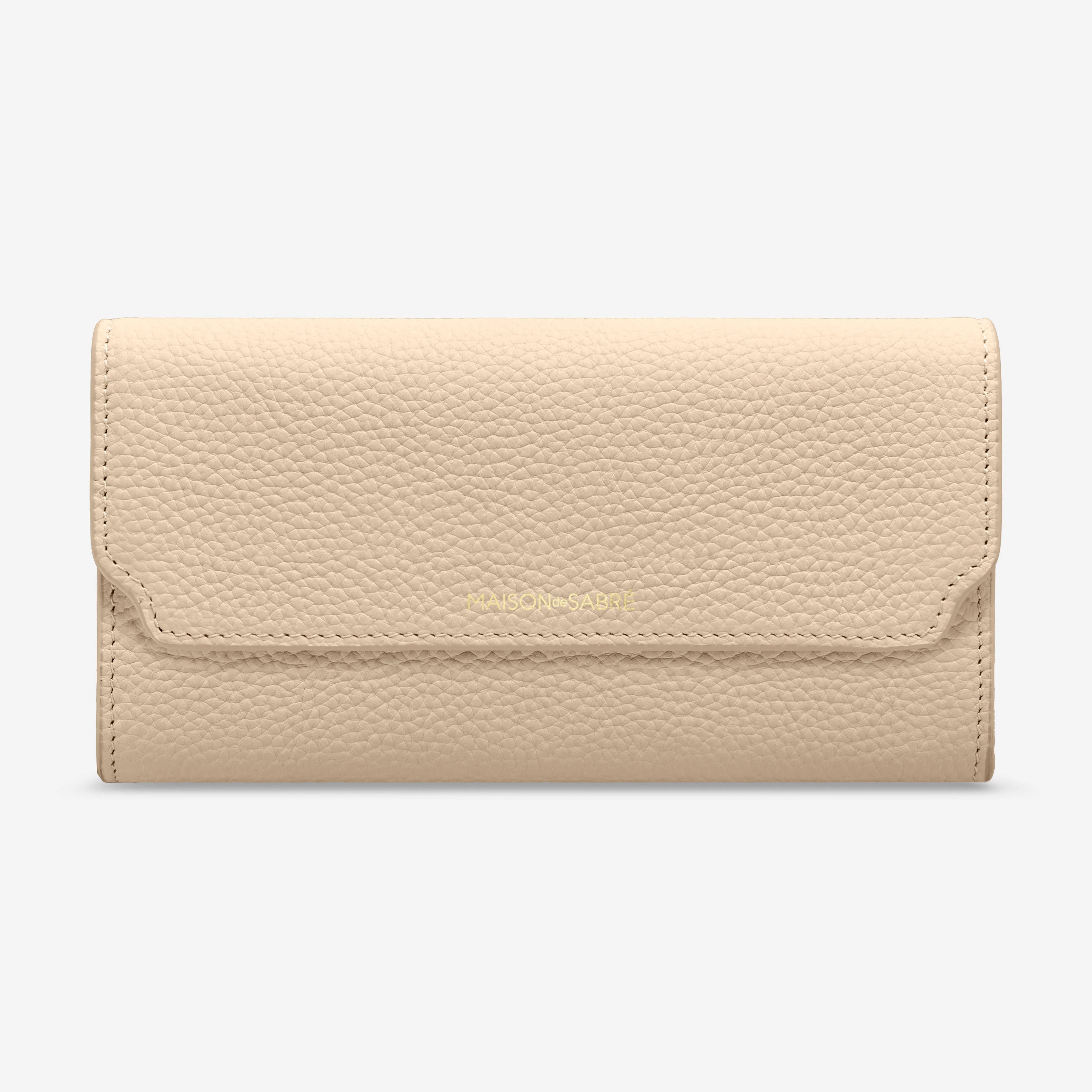 The Long Flap Wallet - Saharan Fuchsia