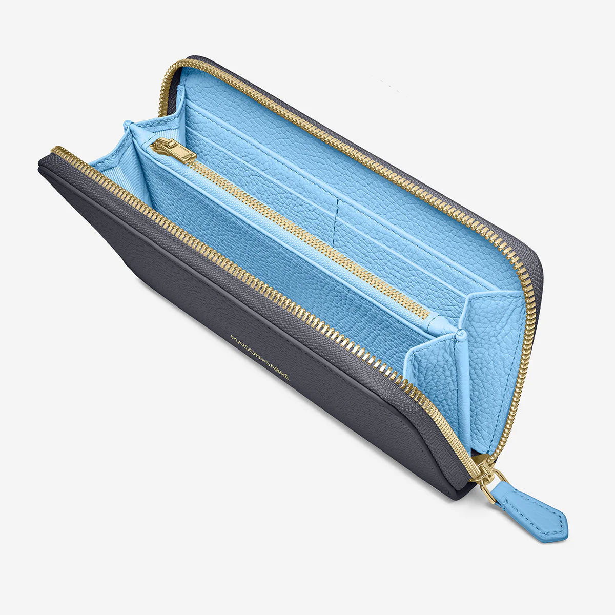 The Long Zip Wallet - Graphite Sky - Image 4