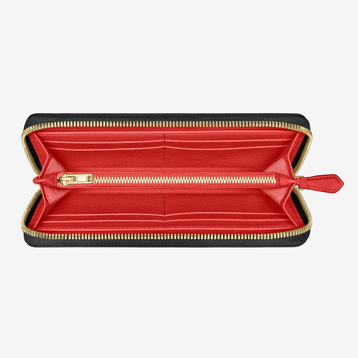 The Long Zip Wallet - Pomegranate Caviar - Image 5