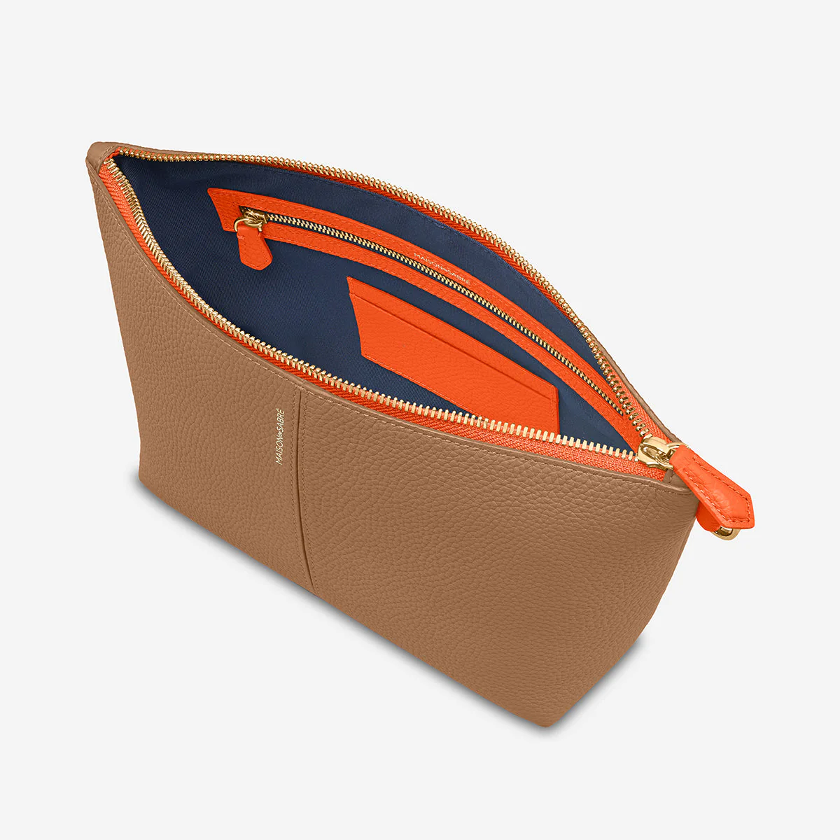 The Medium Flaire Pouch - Manhattan Sandstone - Image 3
