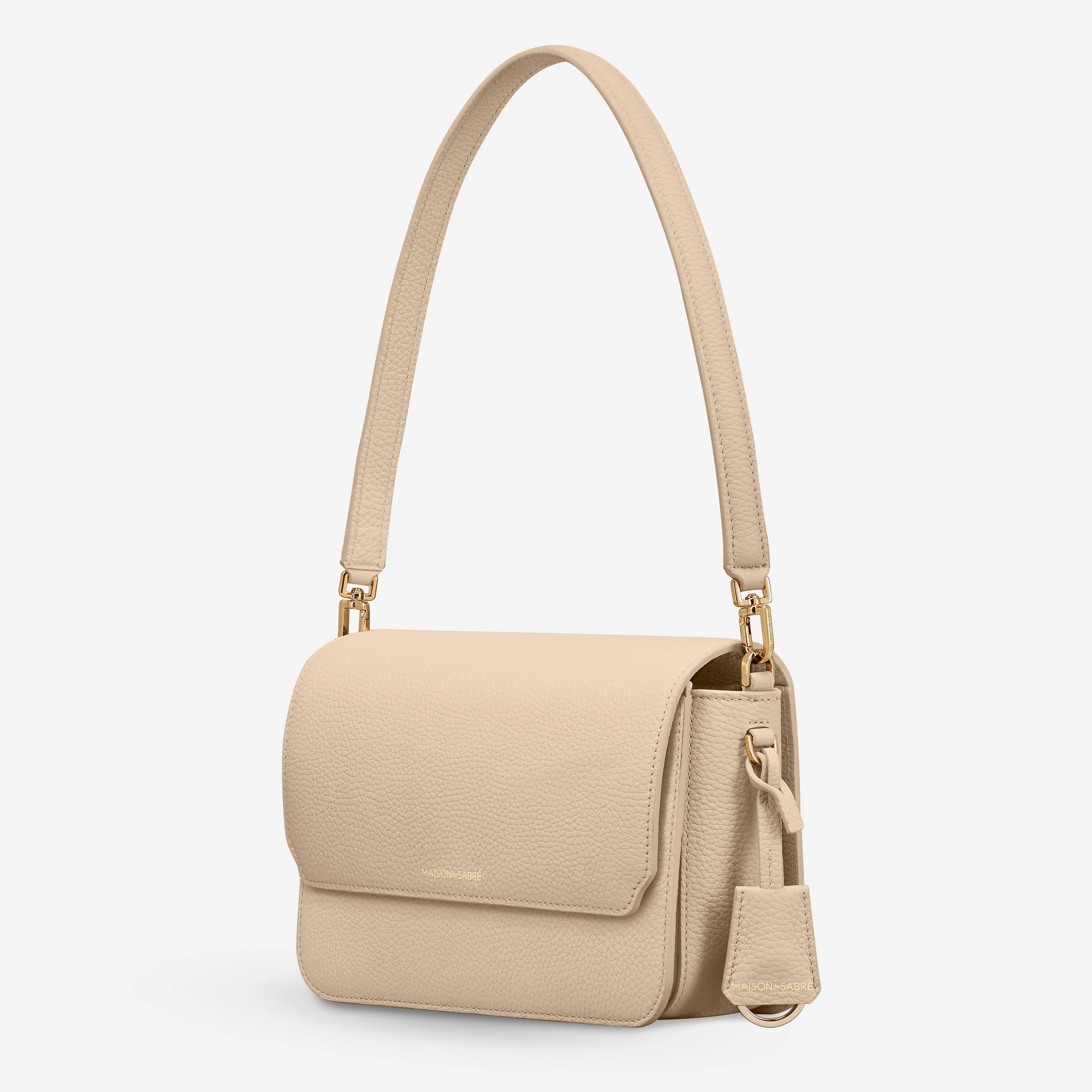 The Medium Flap Bag - Saharan Nude - Image 5