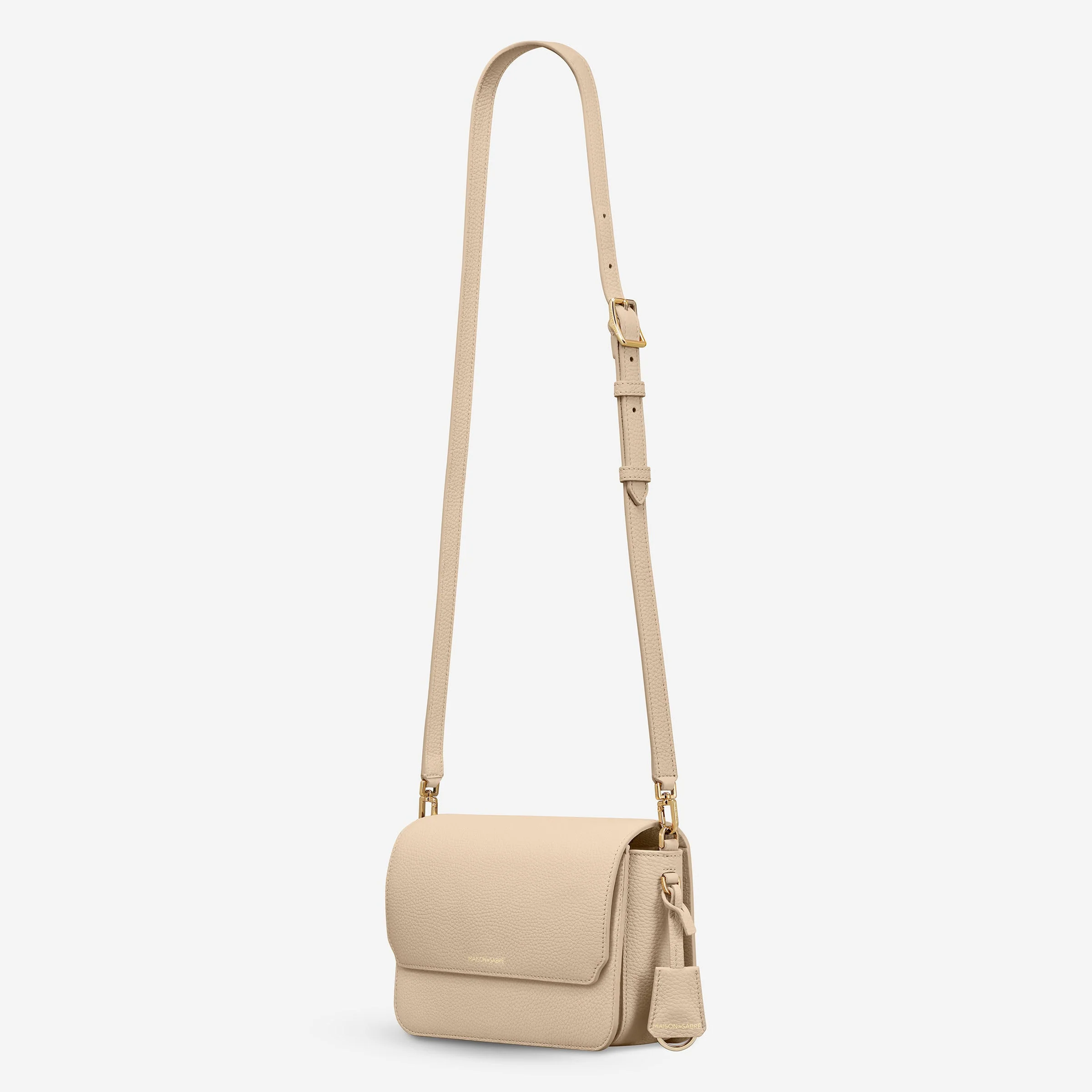 The Medium Flap Bag - Saharan Nude - Image 6