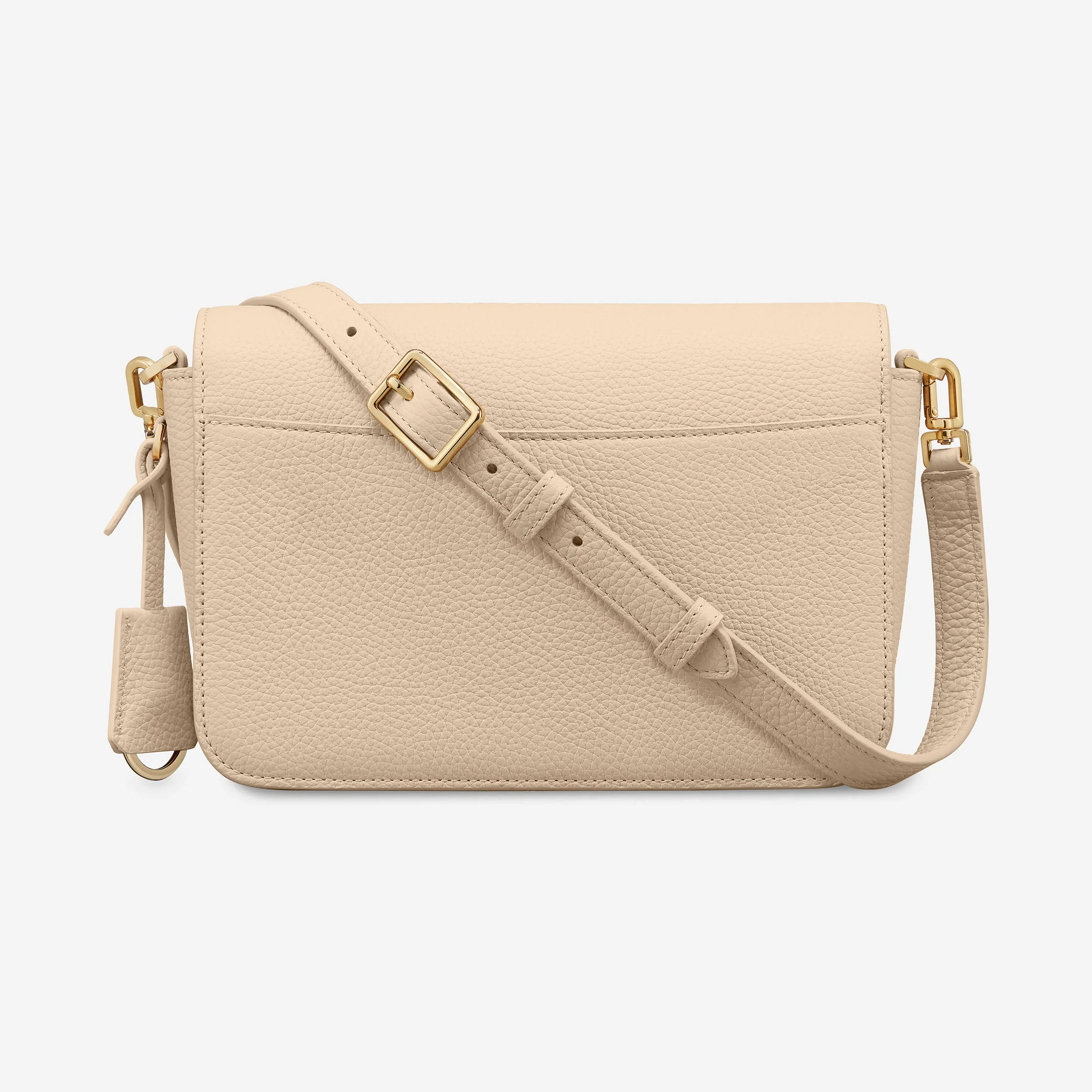 The Medium Flap Bag - Saharan Nude - Image 7