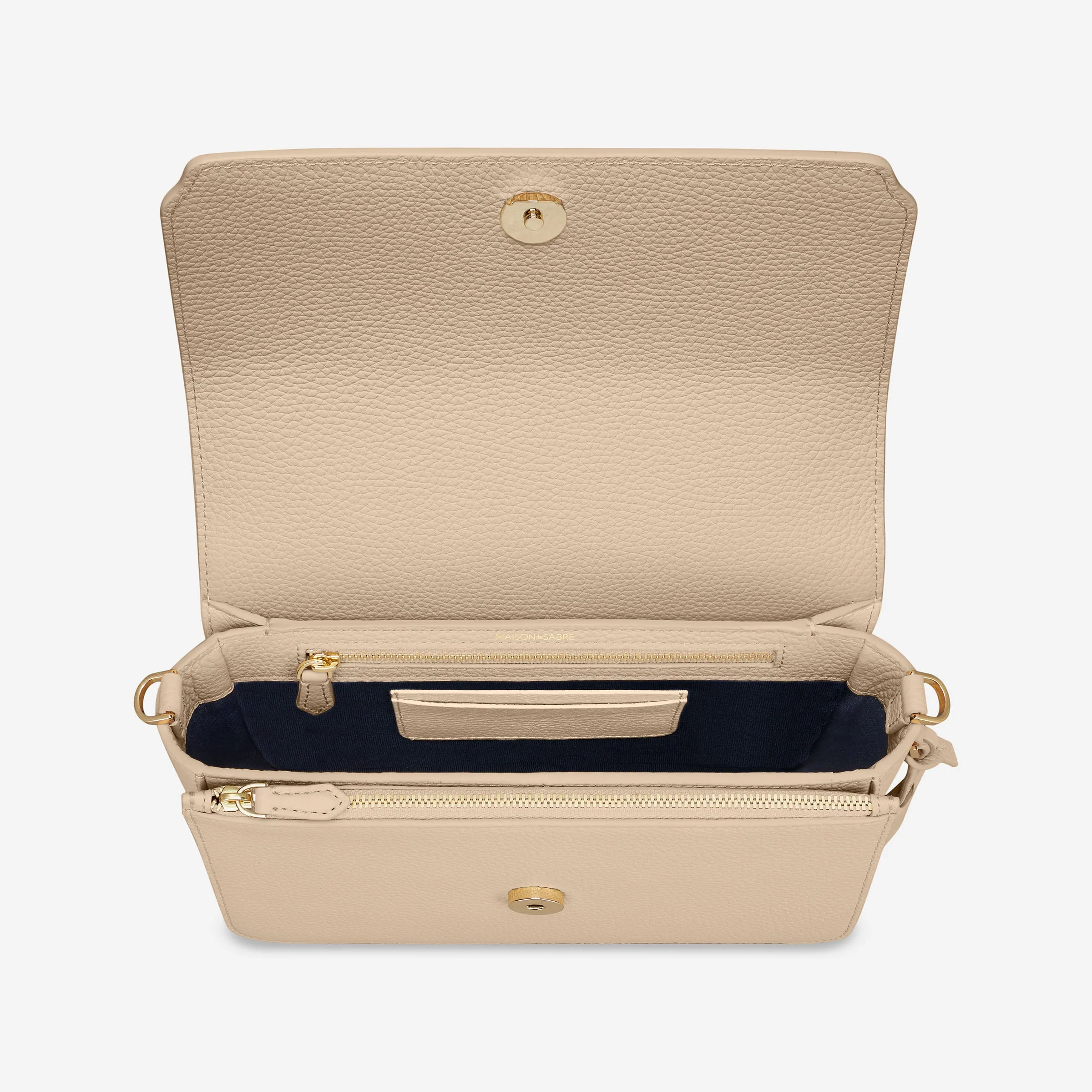 The Medium Flap Bag - Saharan Nude - Image 8