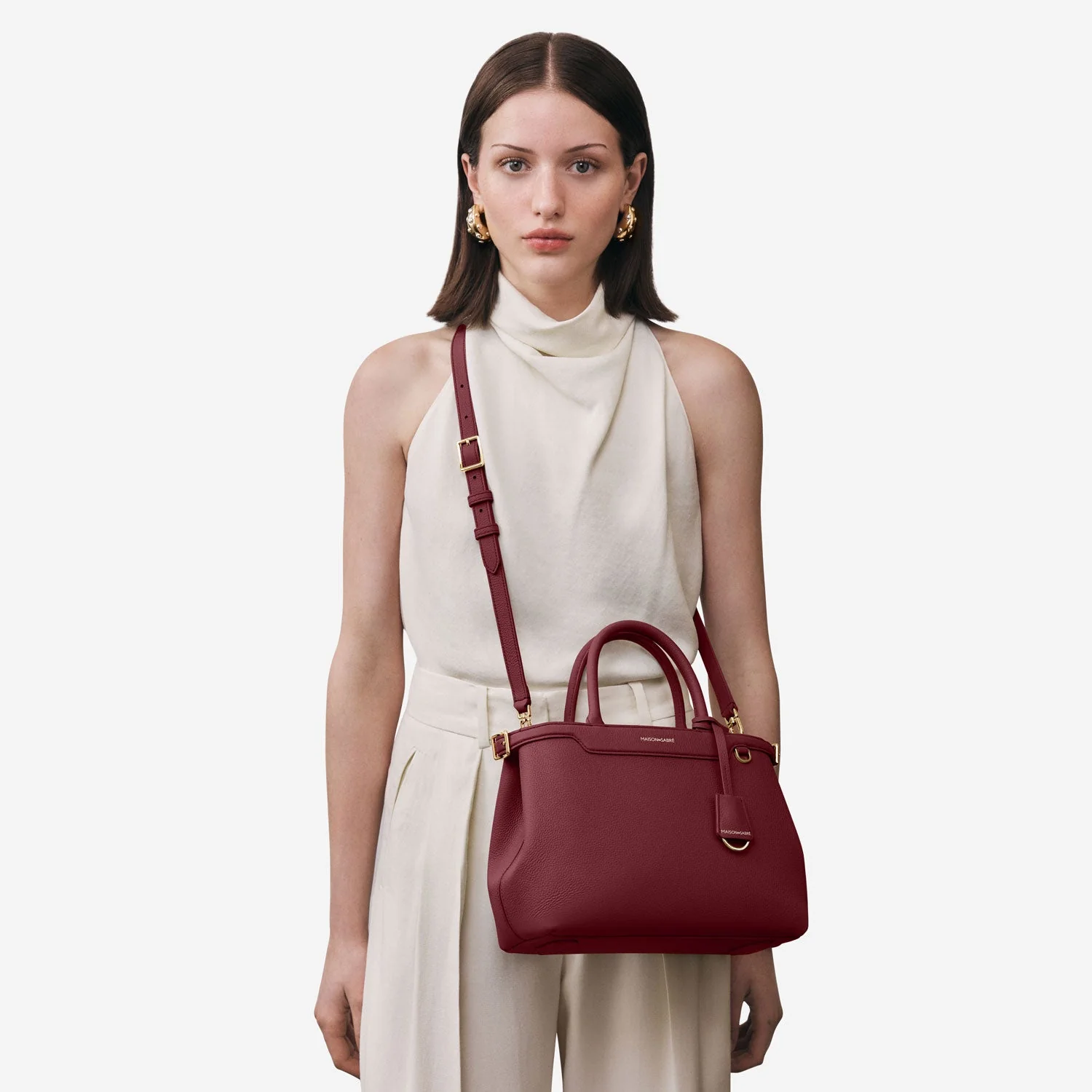 The Medium Palais - Plum Red - Image 3