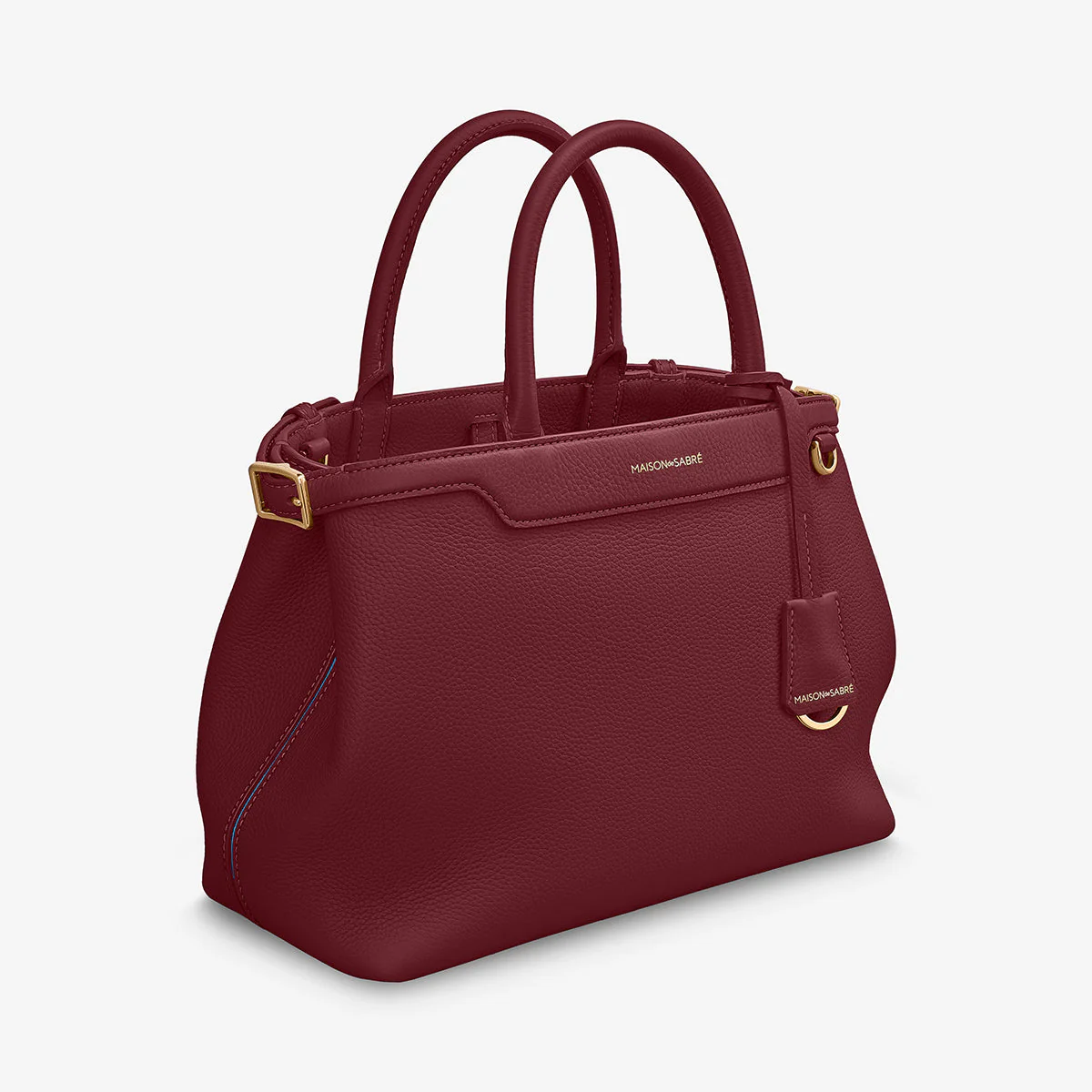 The Medium Palais - Plum Red - Image 4