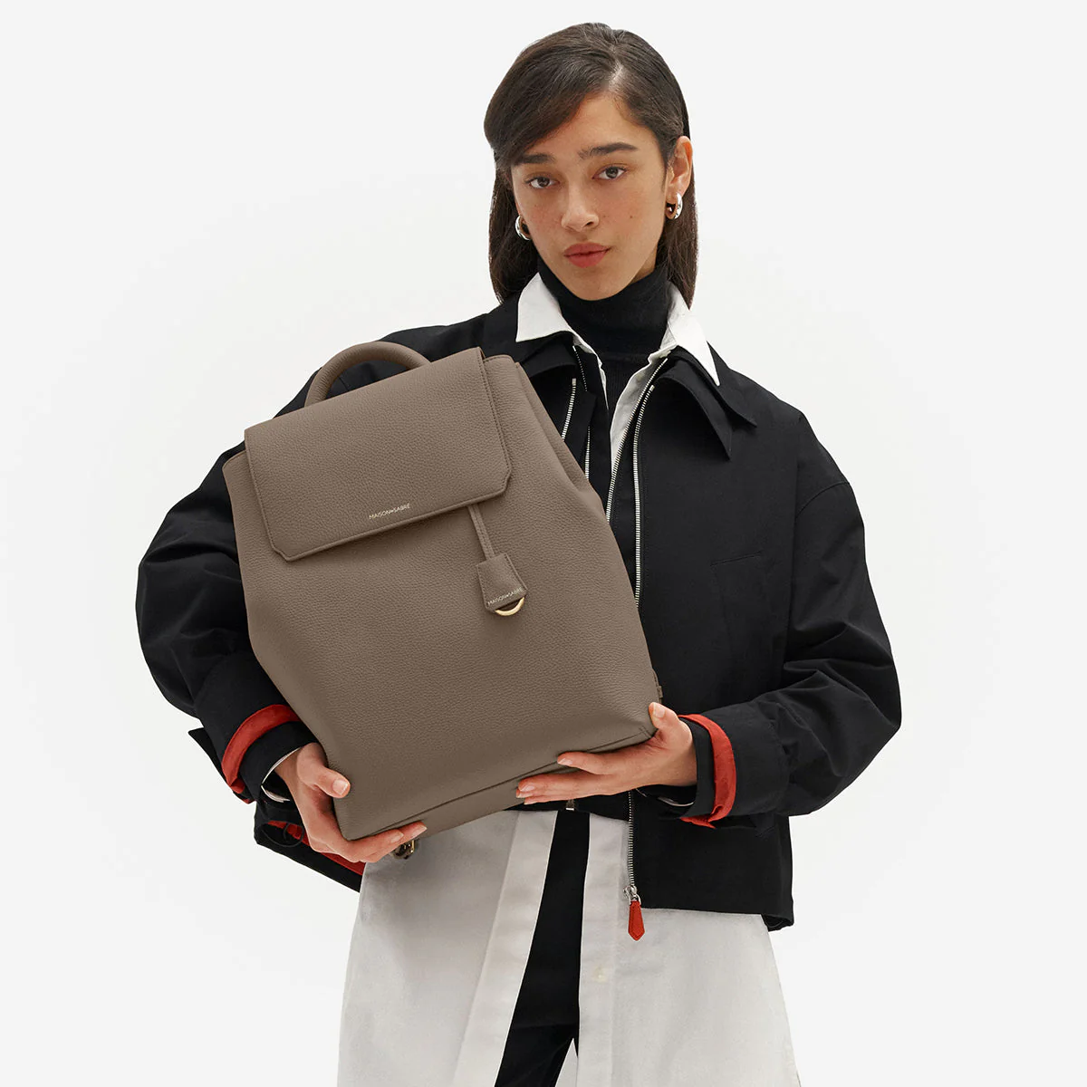 The Medium Soft Backpack - Cashmere Clay - Image 3