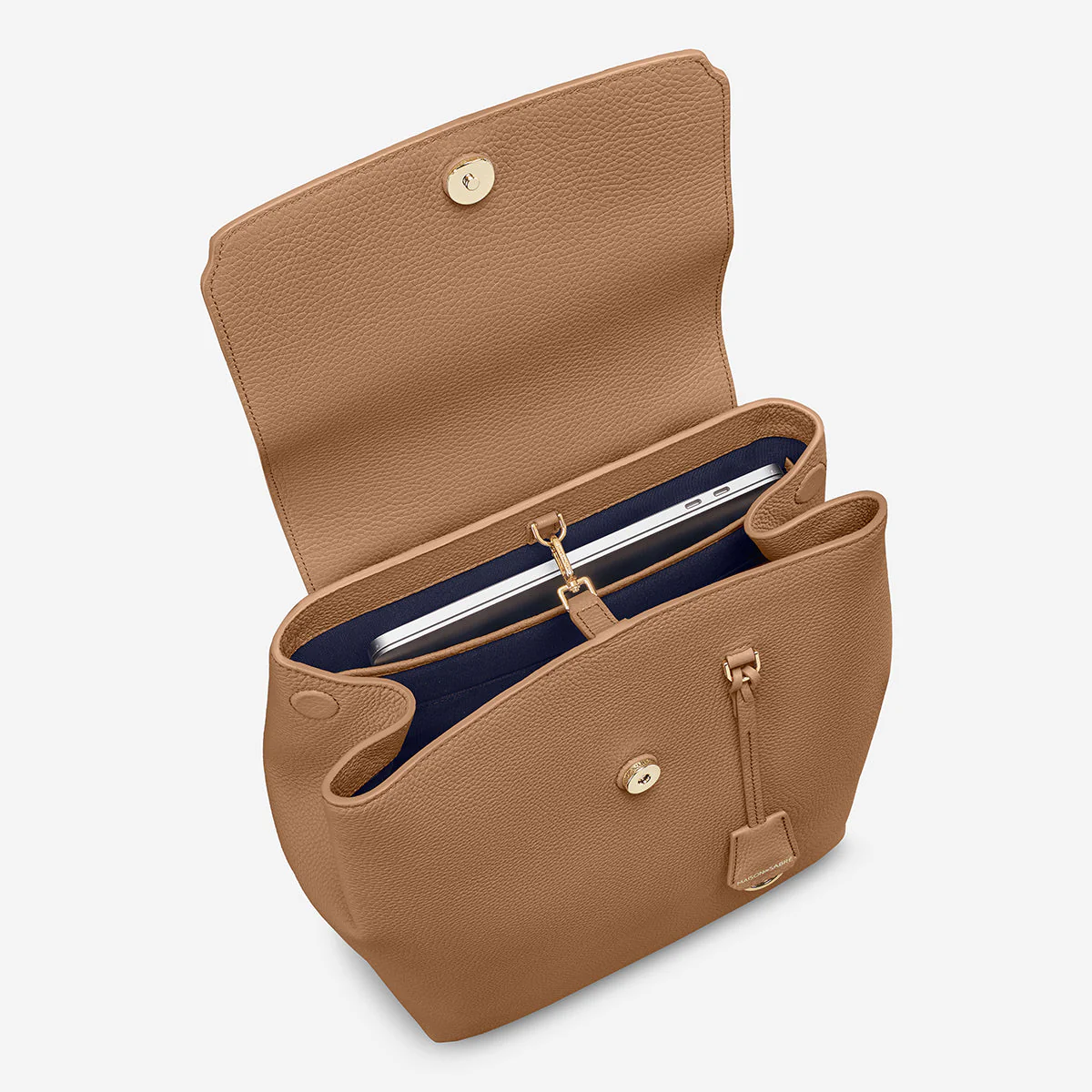 The Medium Soft Backpack - Sandstone Brown - Image 6