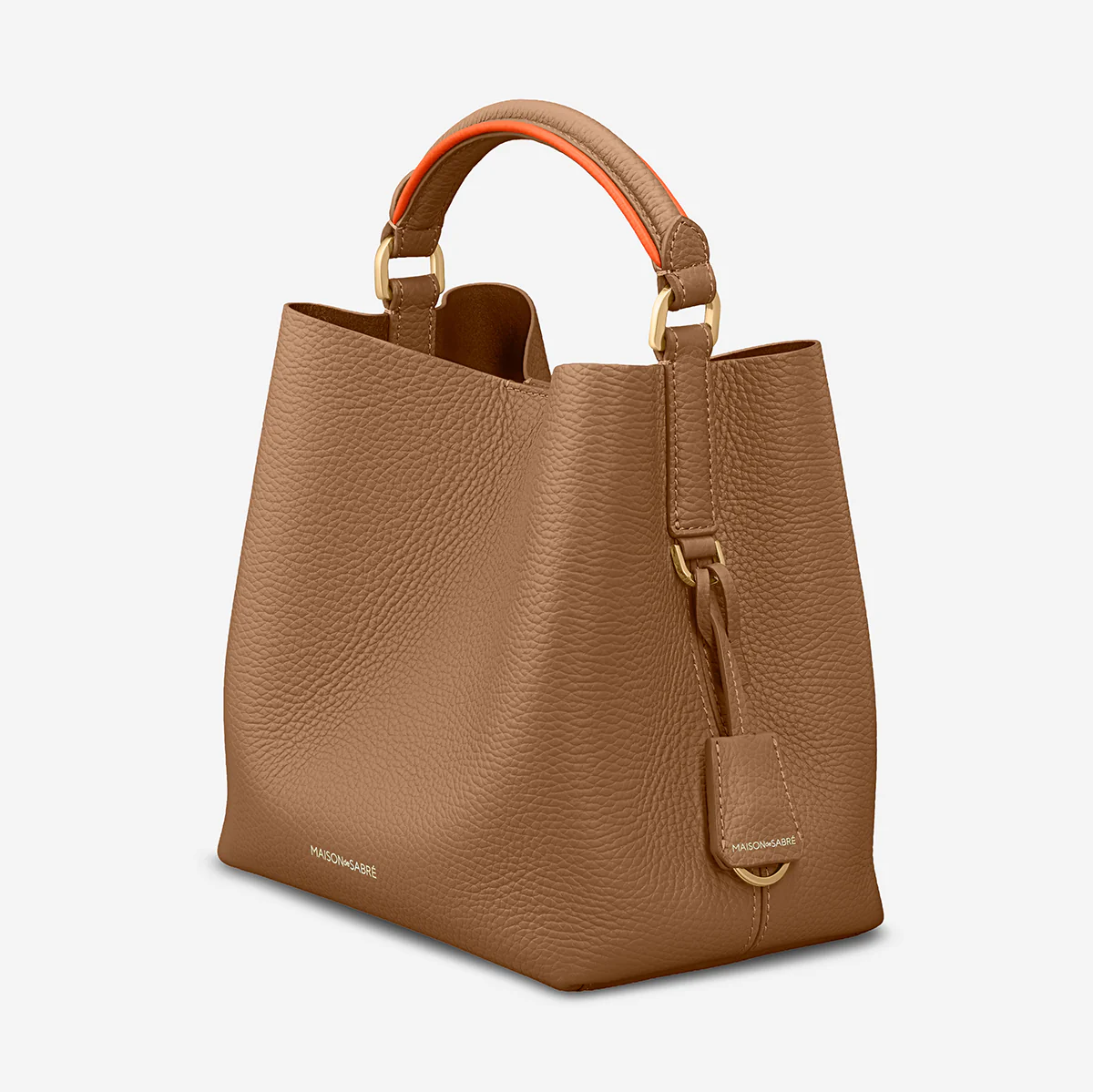 The Mini Bucket Bag - Manhattan Sandstone - Image 8