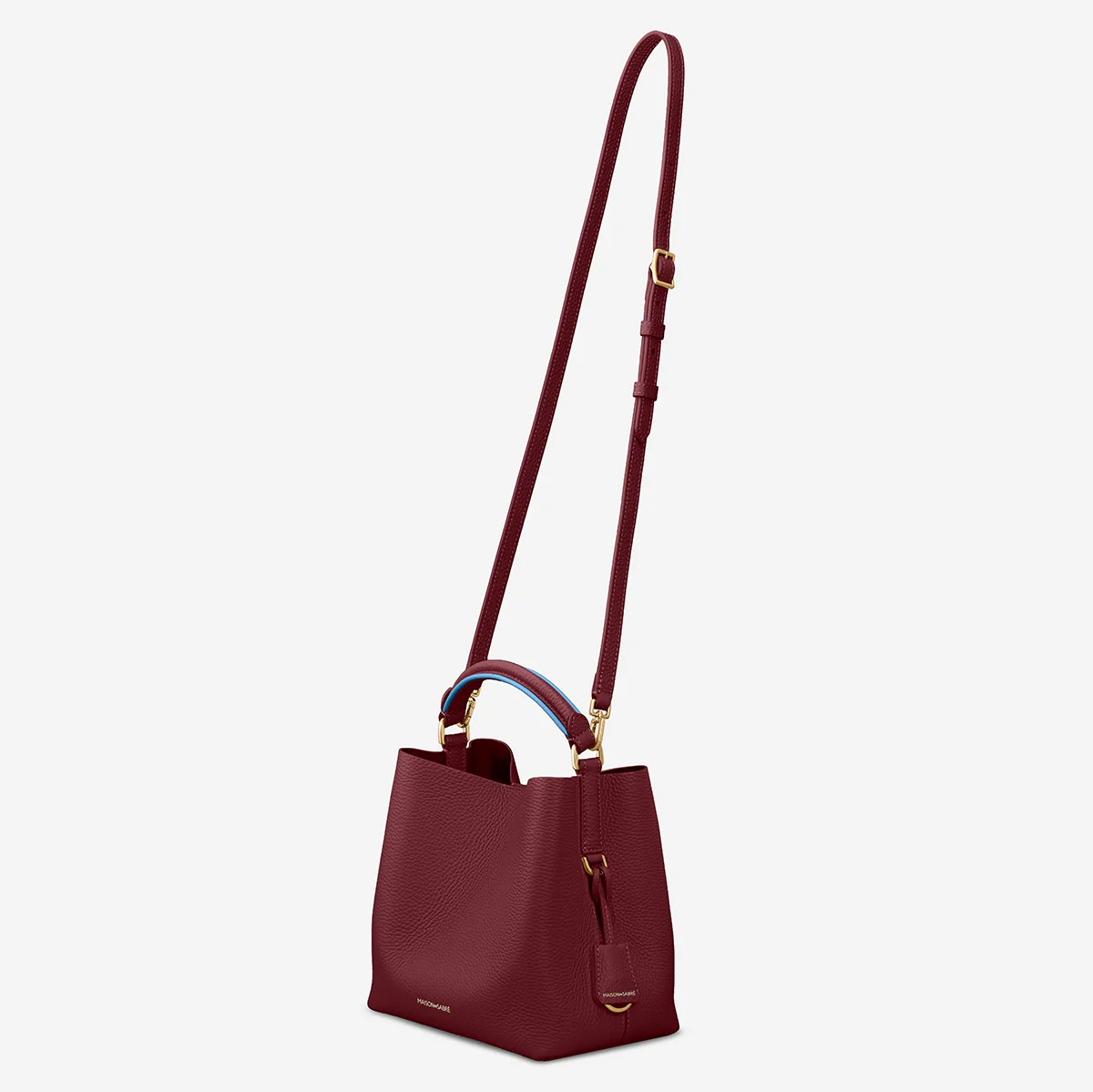 The Mini Bucket Bag - Plum Sky - Image 10