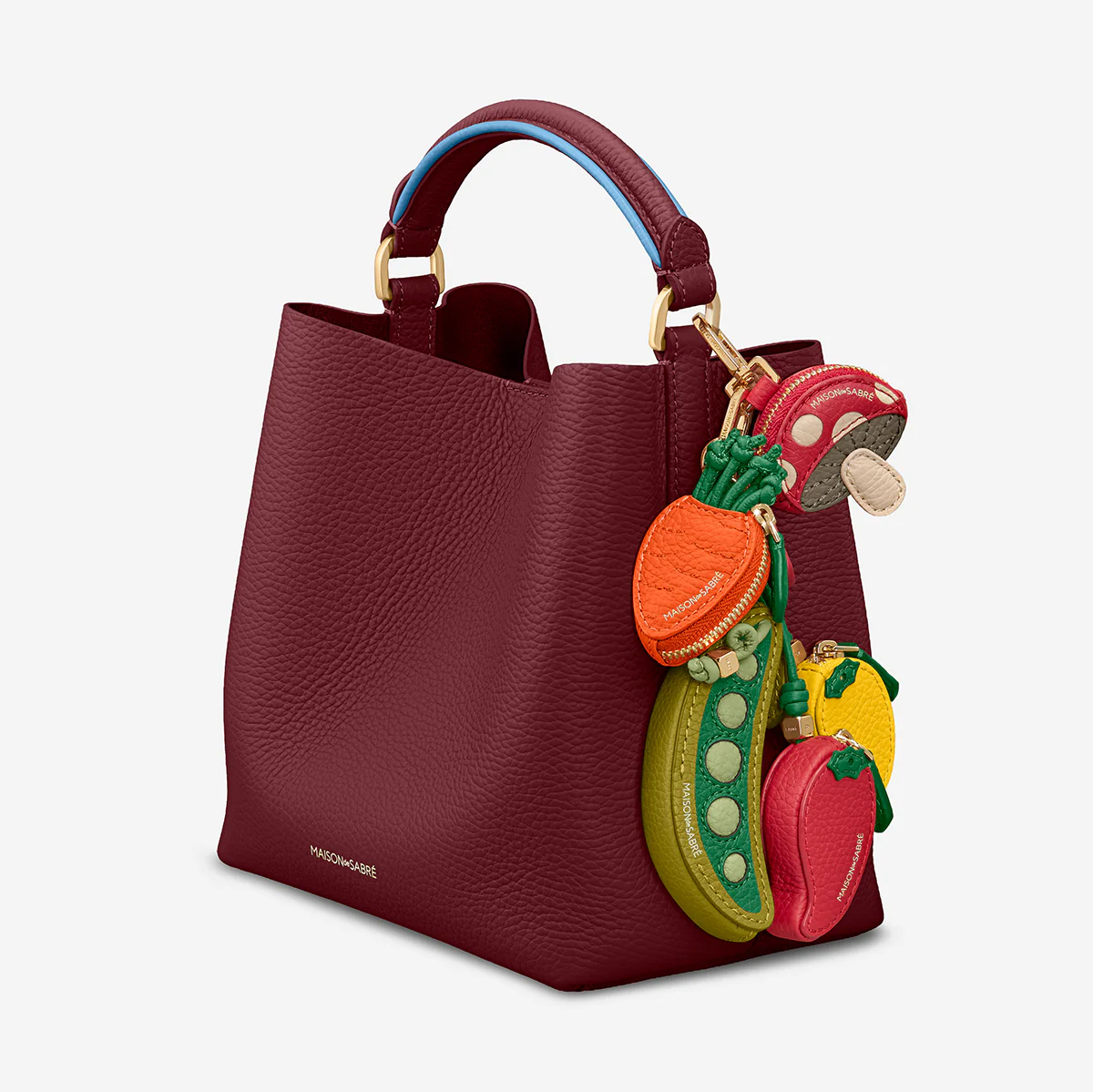 The Mini Bucket Bag - Plum Sky - Image 4