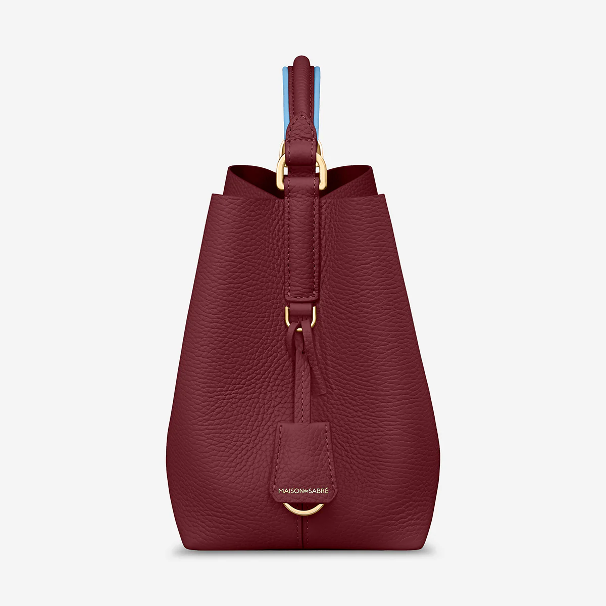 The Mini Bucket Bag - Plum Sky - Image 9