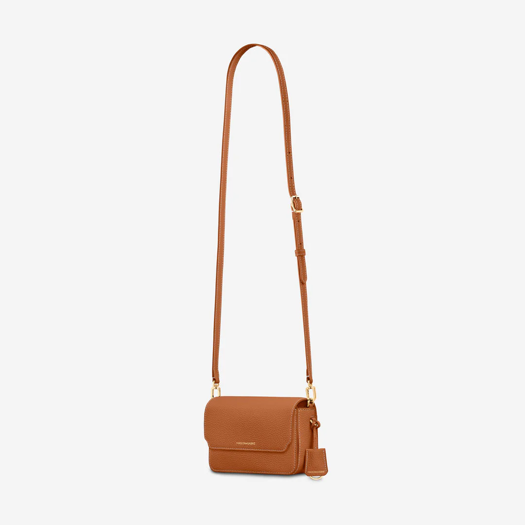 The Mini Flap Bag - Pecan Brown - Image 7