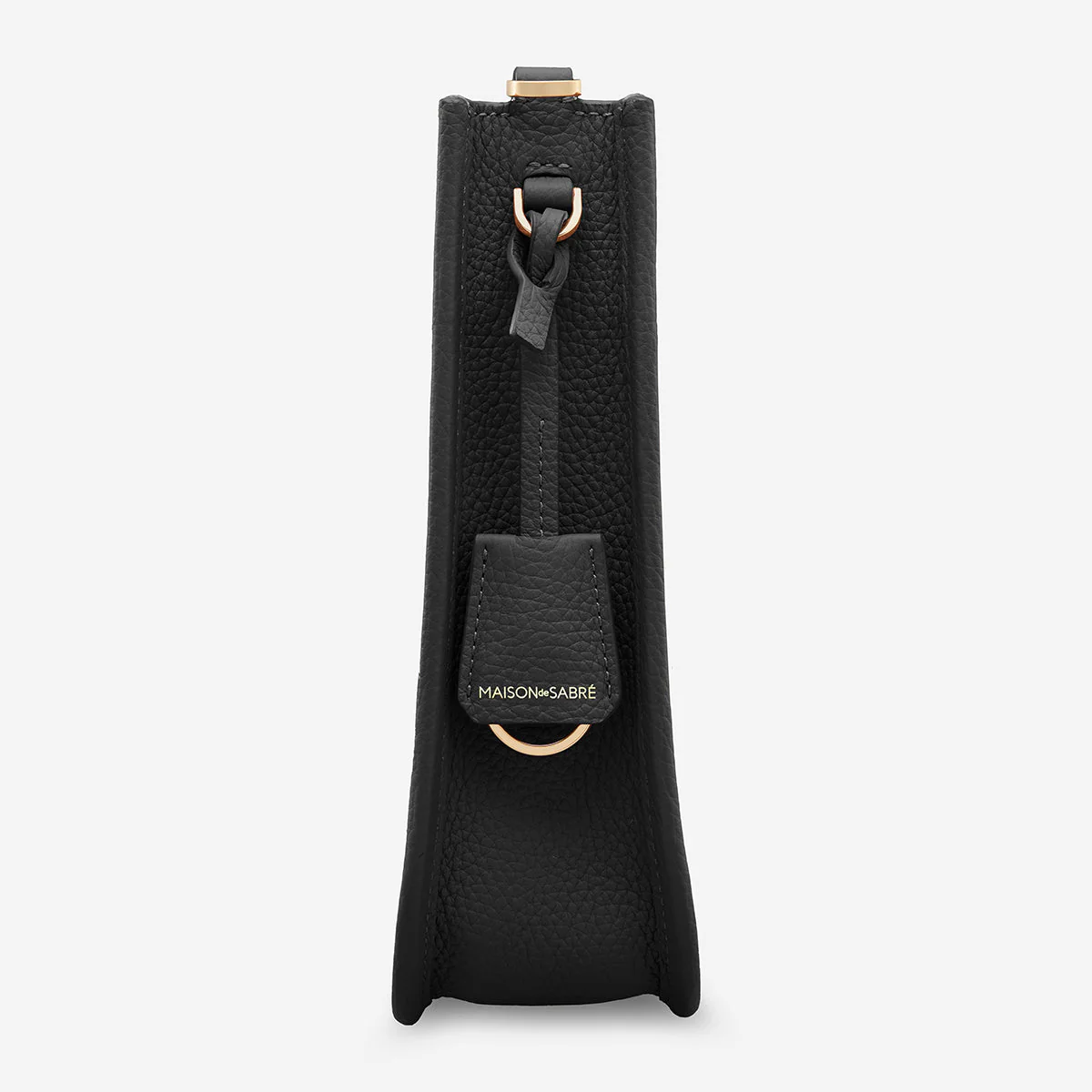The Mini Saddle Bag - Black Caviar - Image 4