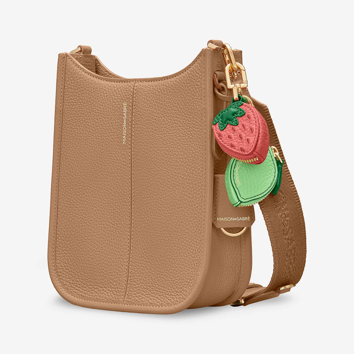 The Mini Saddle Bag - Sandstone Brown - Image 3